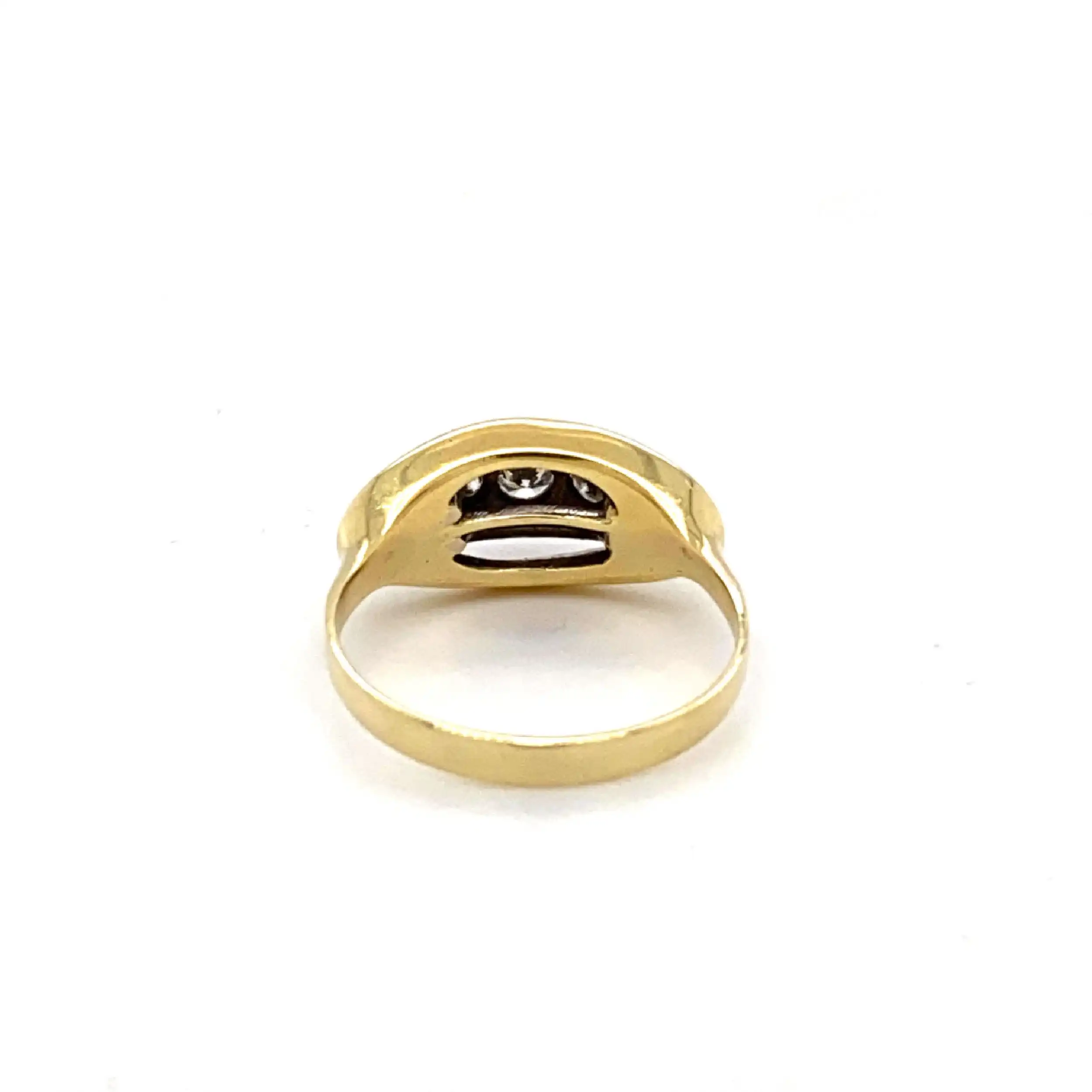 Ring Bicolor mit Brillanten Ring Bicolor mit Brillanten
