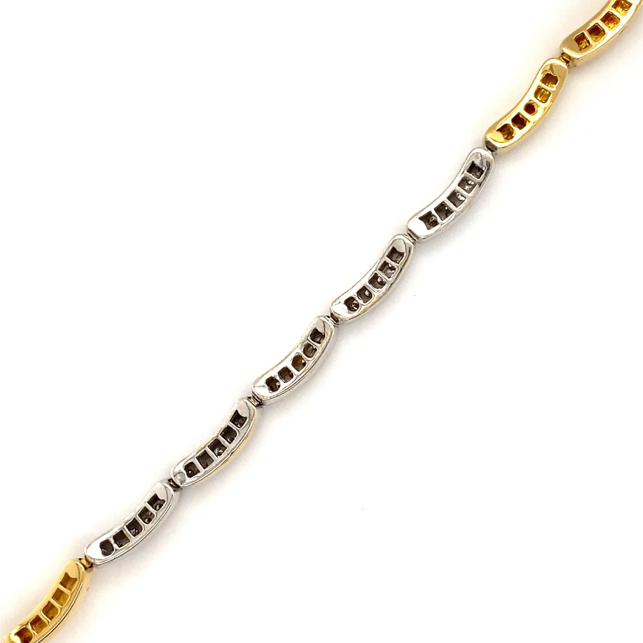 Armband Bicolor mit Brillanten
