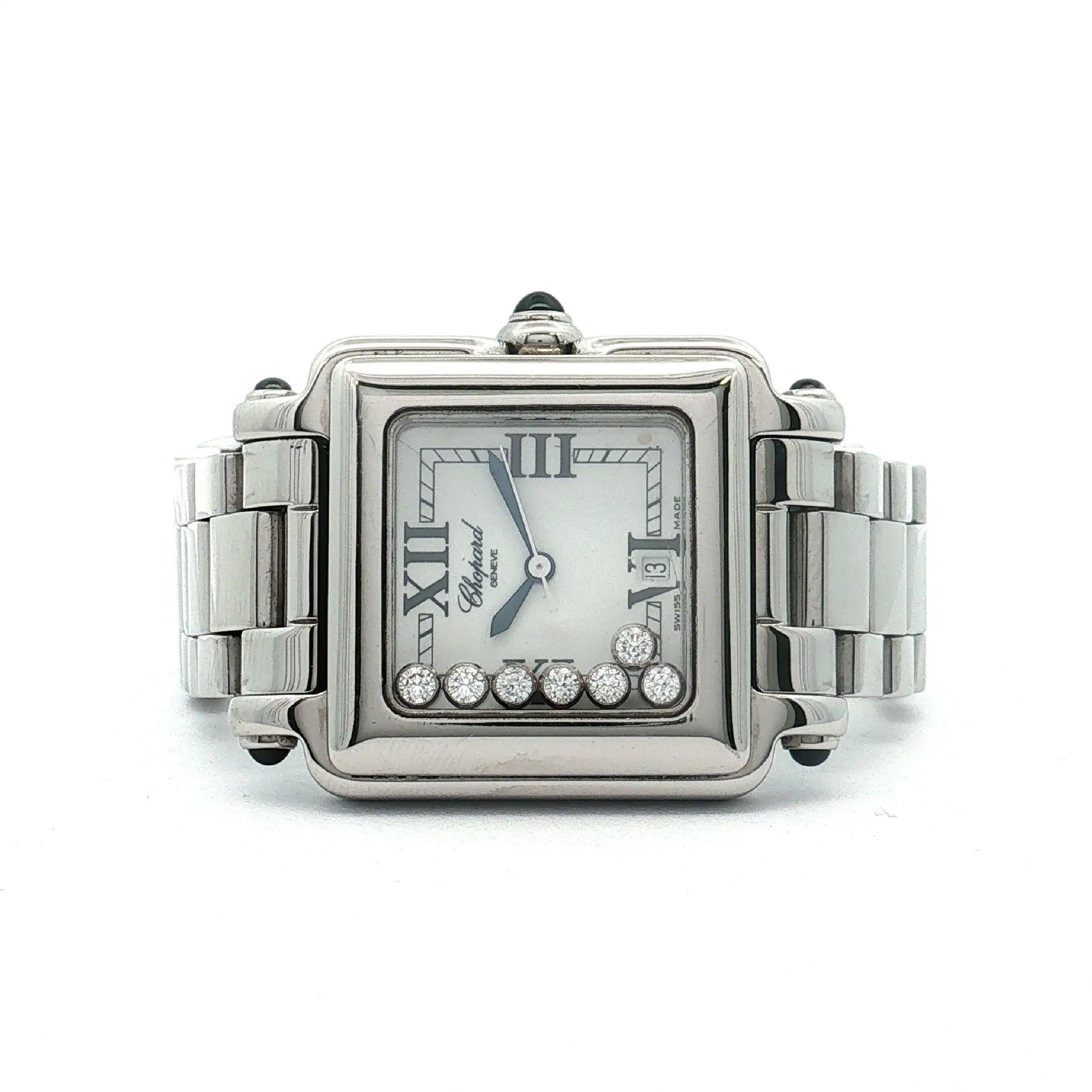 Damenuhr Chopard Happy Sport mit Papieren Damenuhr Chopard Happy Sport mit Papieren