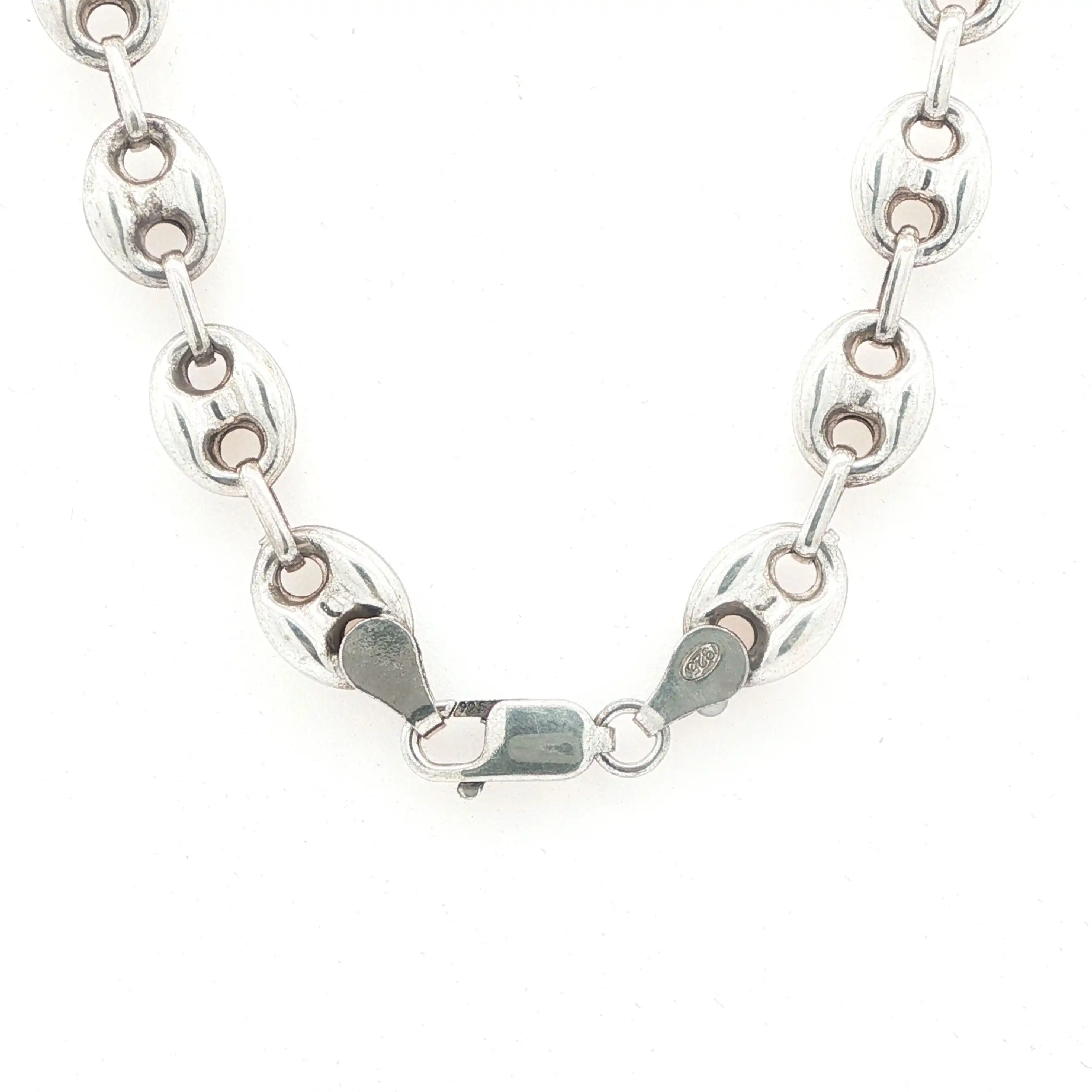 Bohnenkette Silber