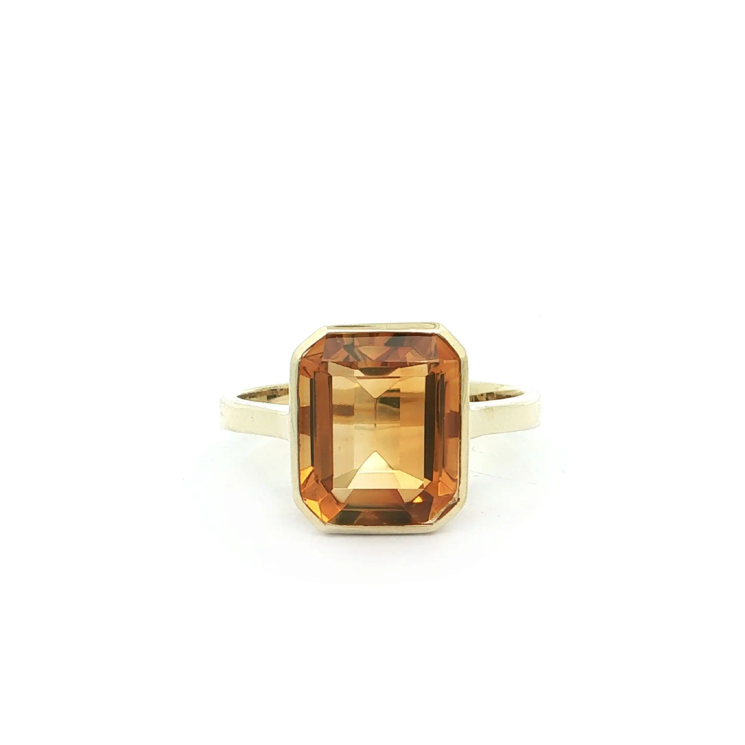 Ring Gelbgold mit Citrin Ring Gelbgold mit Citrin
