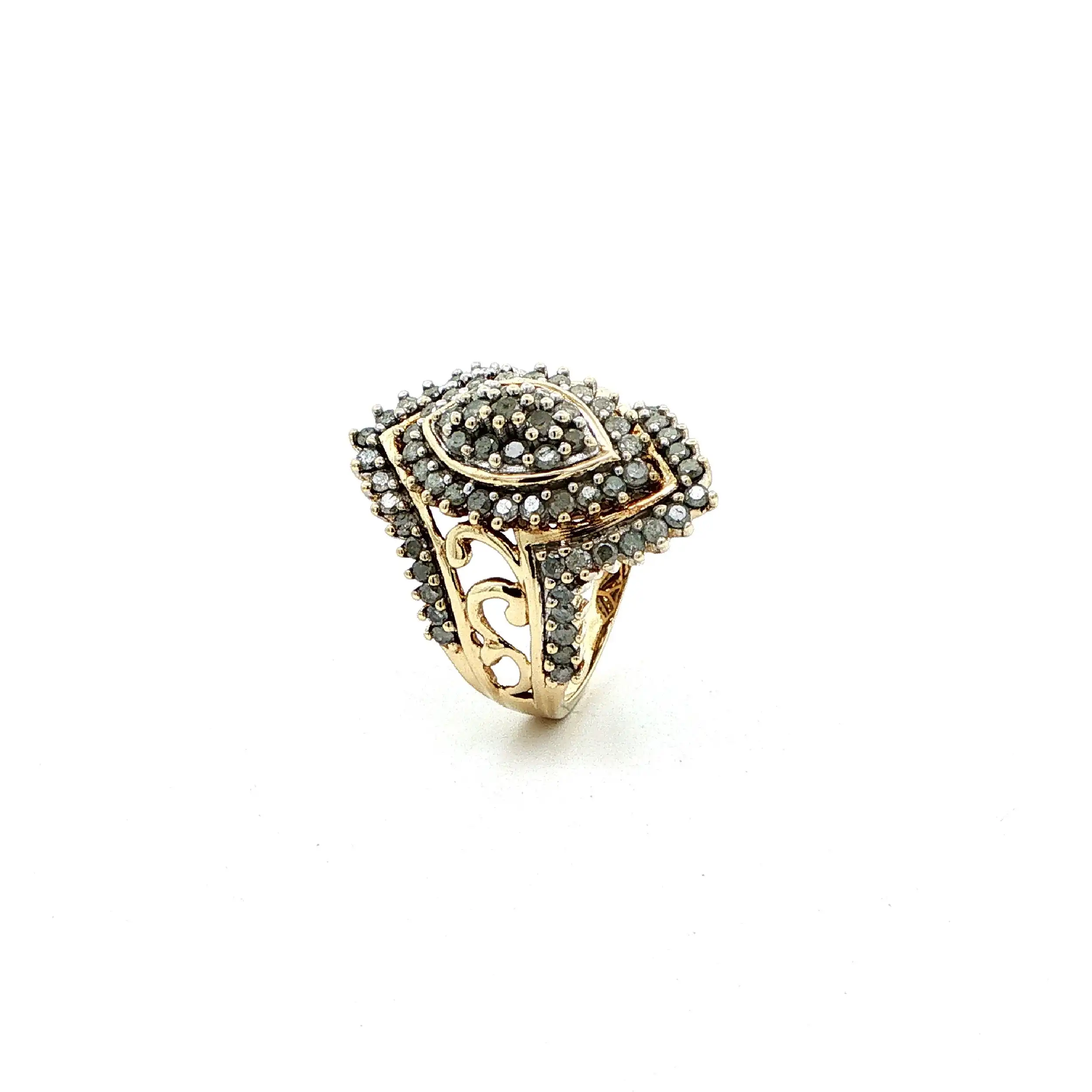 Ring Gelbgold mit Brillanten Ring Gelbgold mit Brillanten