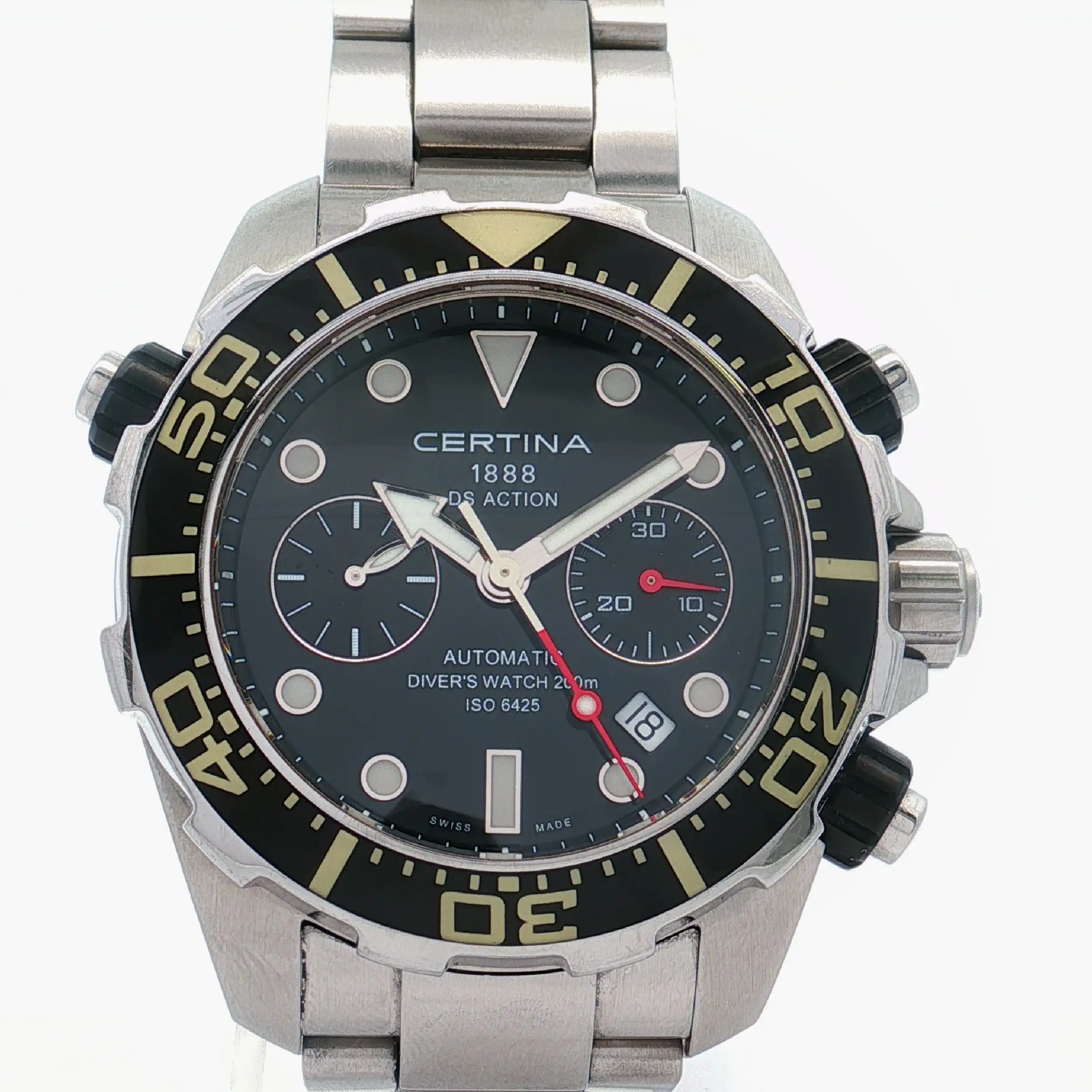 Herrenuhr Certina Taucheruhr 200m Chronograph DS Action