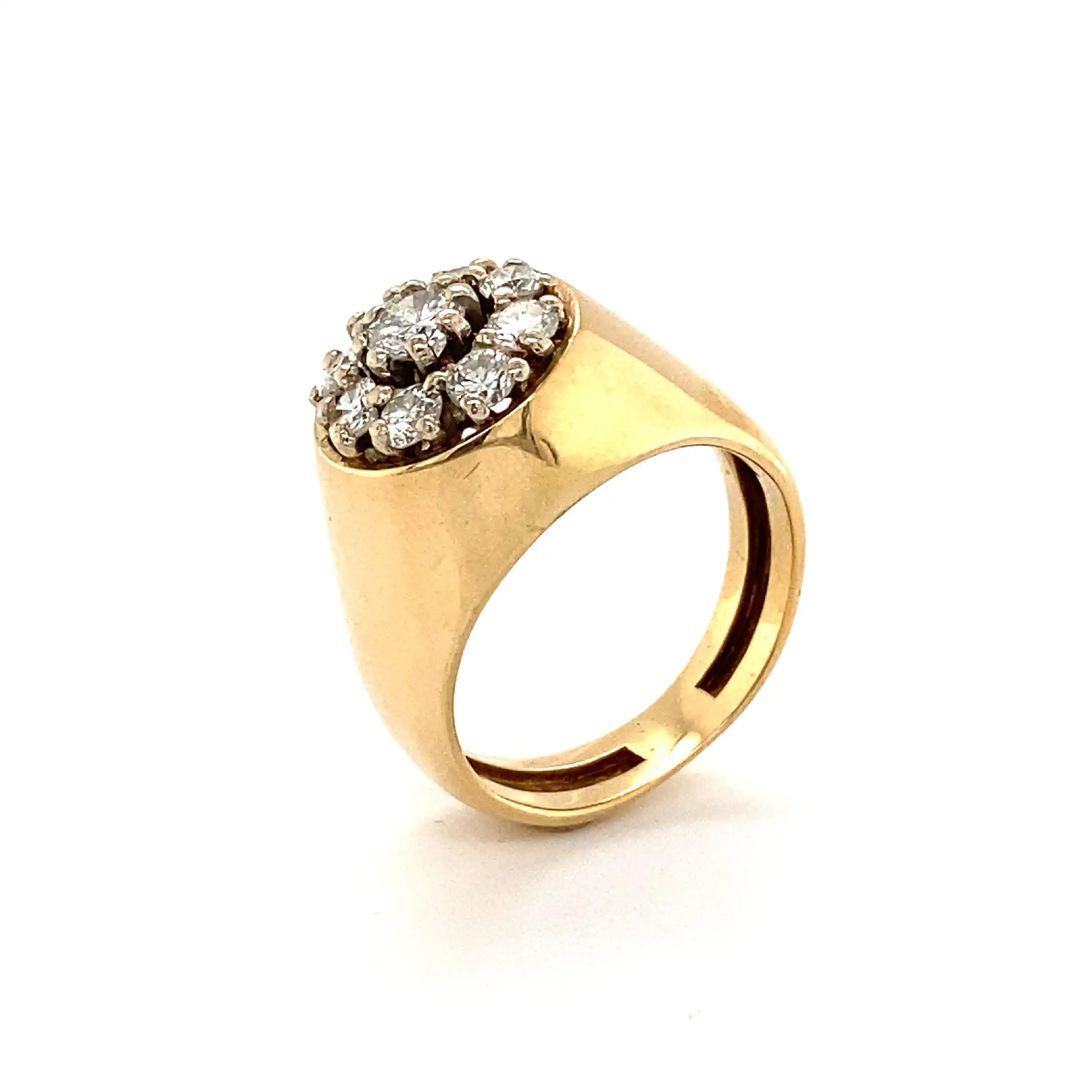 Ring Gelbgold mit Brillanten