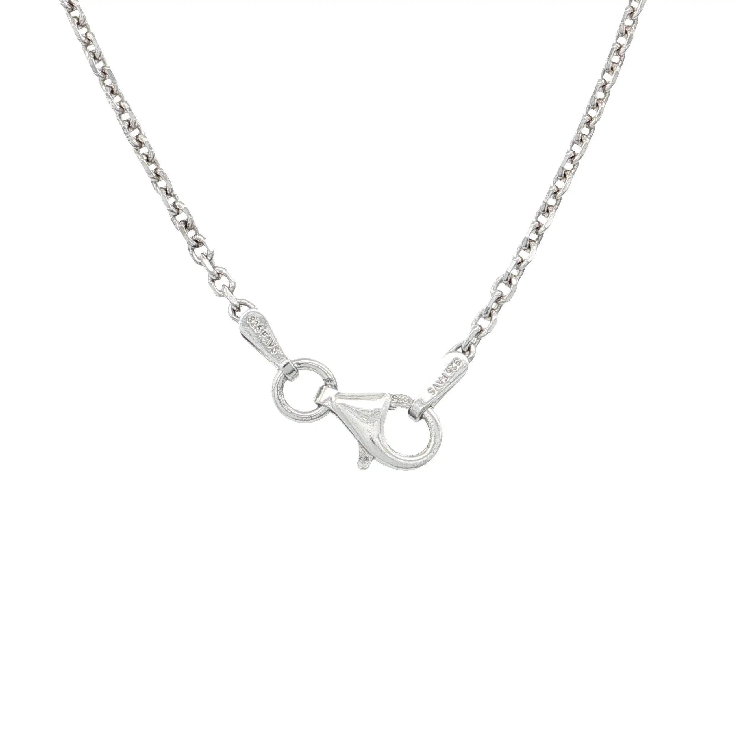 Kette Silber mit Herzanhänger mit Zirkonia Kette Silber mit Herzanhänger mit Zirkonia