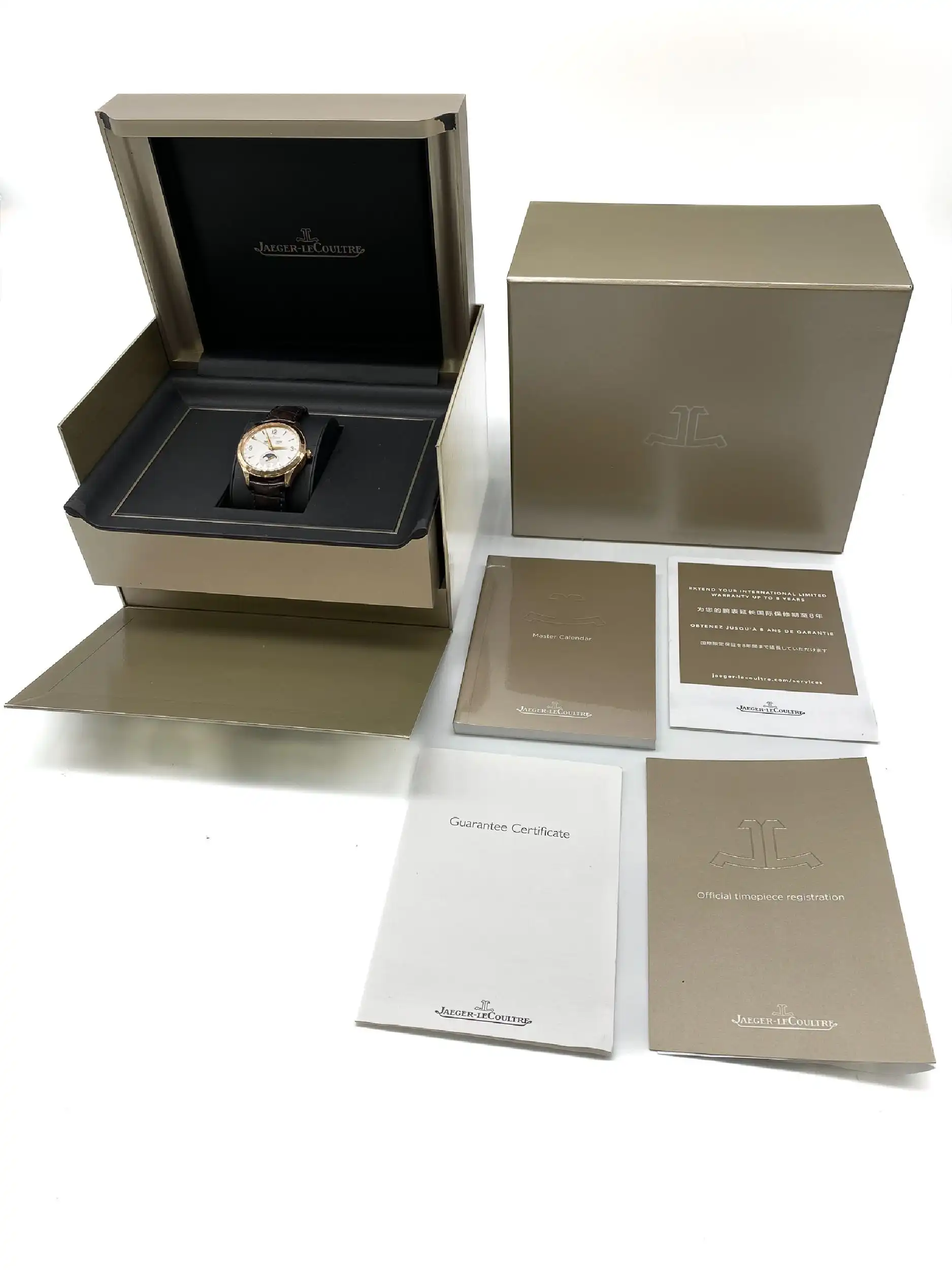 Herrenuhr Jaeger-LeCoultre Master Calendar 2020 mit Box und Papieren