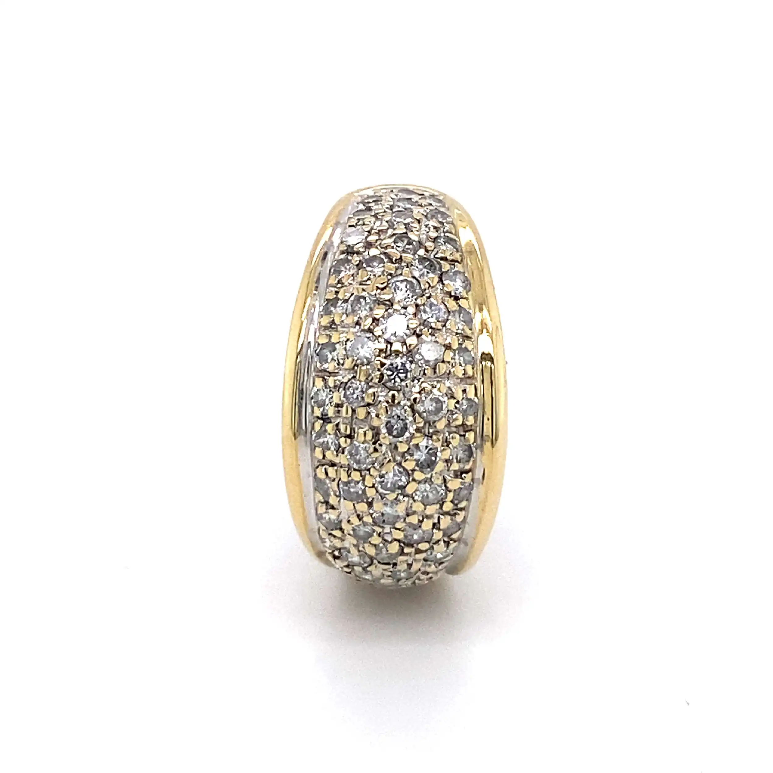 Ring Bicolor mit Brillanten