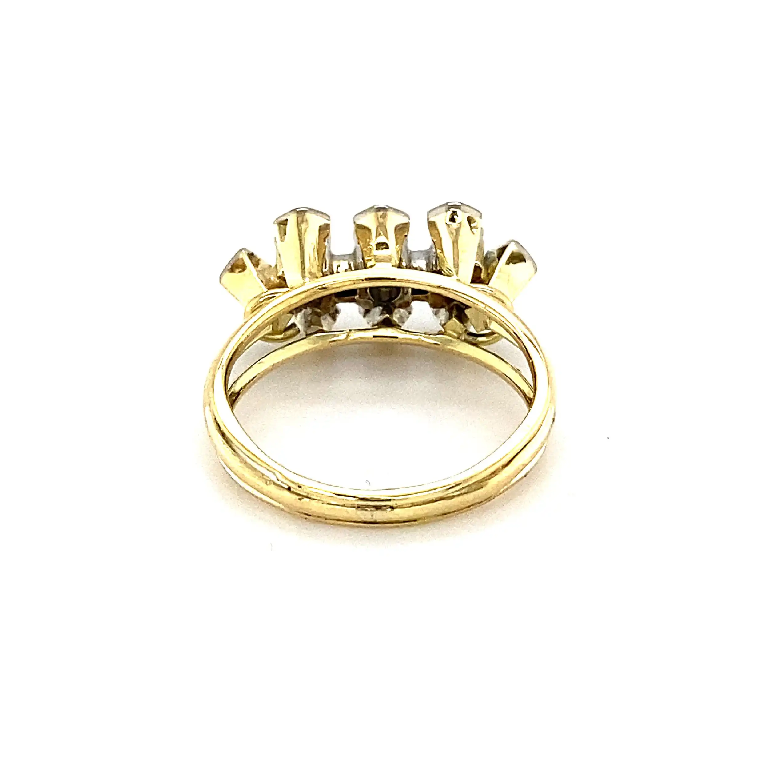 Ring Bicolor mit Brillanten Ring Bicolor mit Brillanten