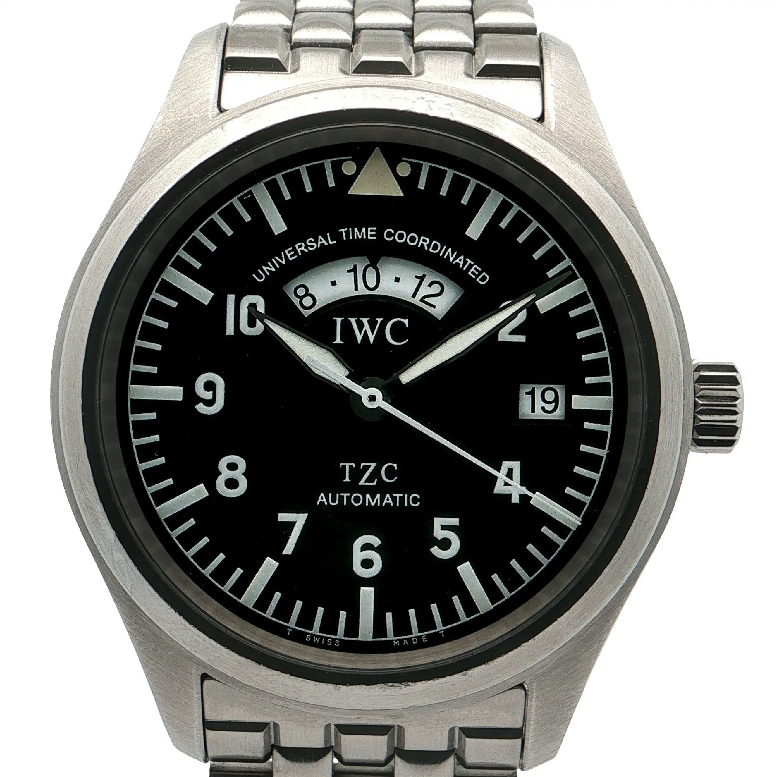 Herrenuhr Spitfire UTC IW3251 Automatik aus 1998 mit Papieren und Karte