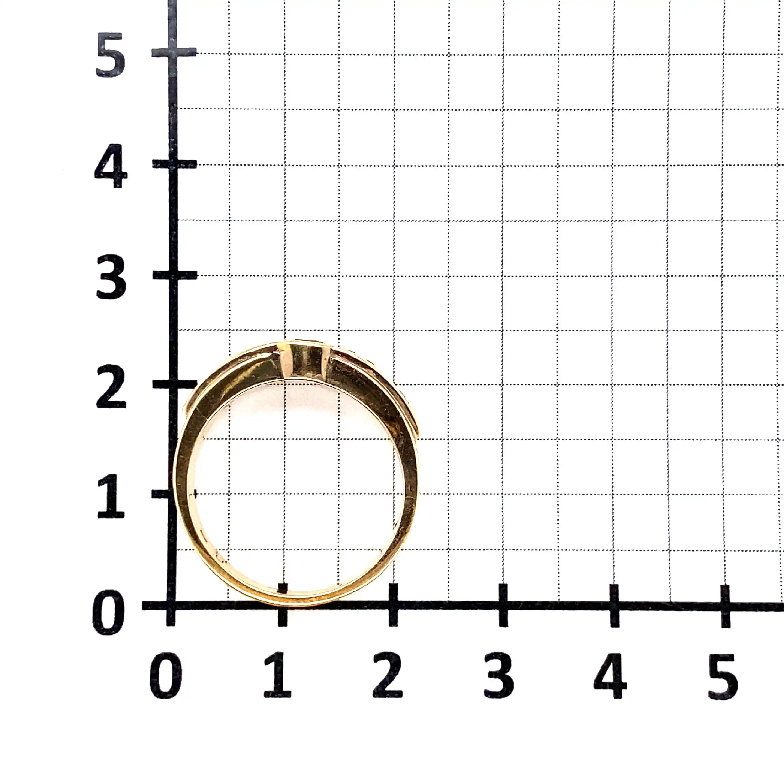 Ring Gelbgold mit Brillanten
