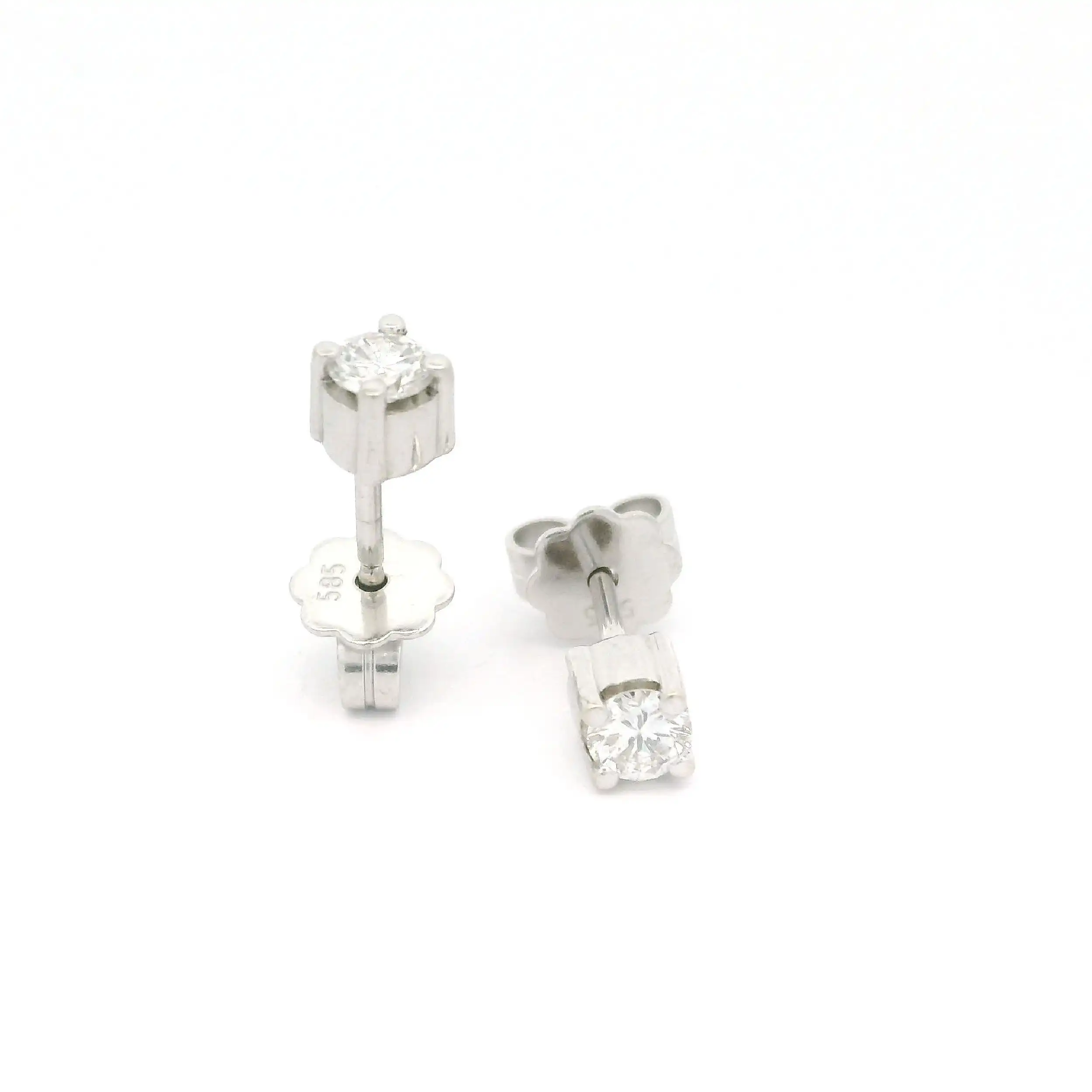 Ohrstecker Weißgold mit Brillanten
