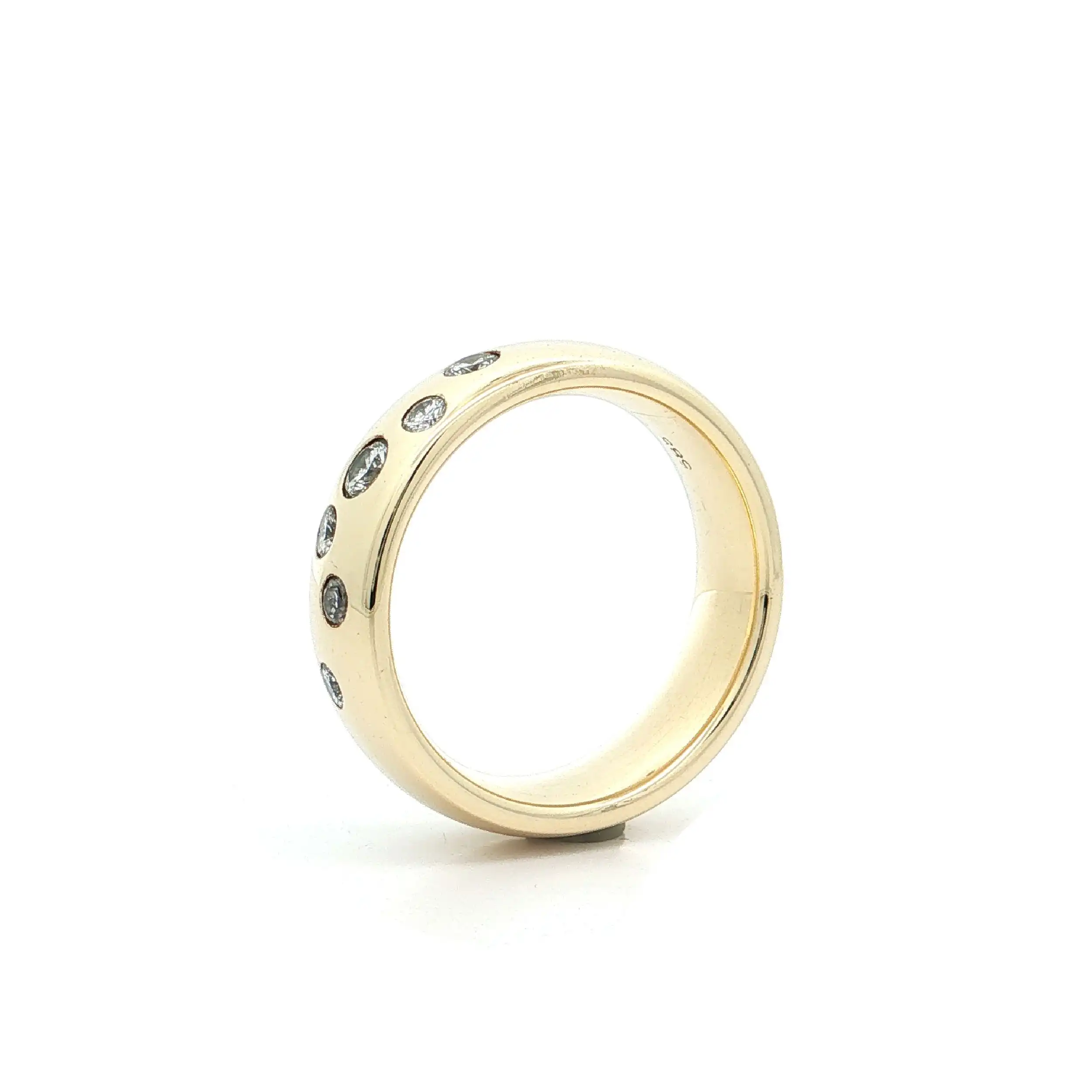 Ring Gelbgold mit Brillanten