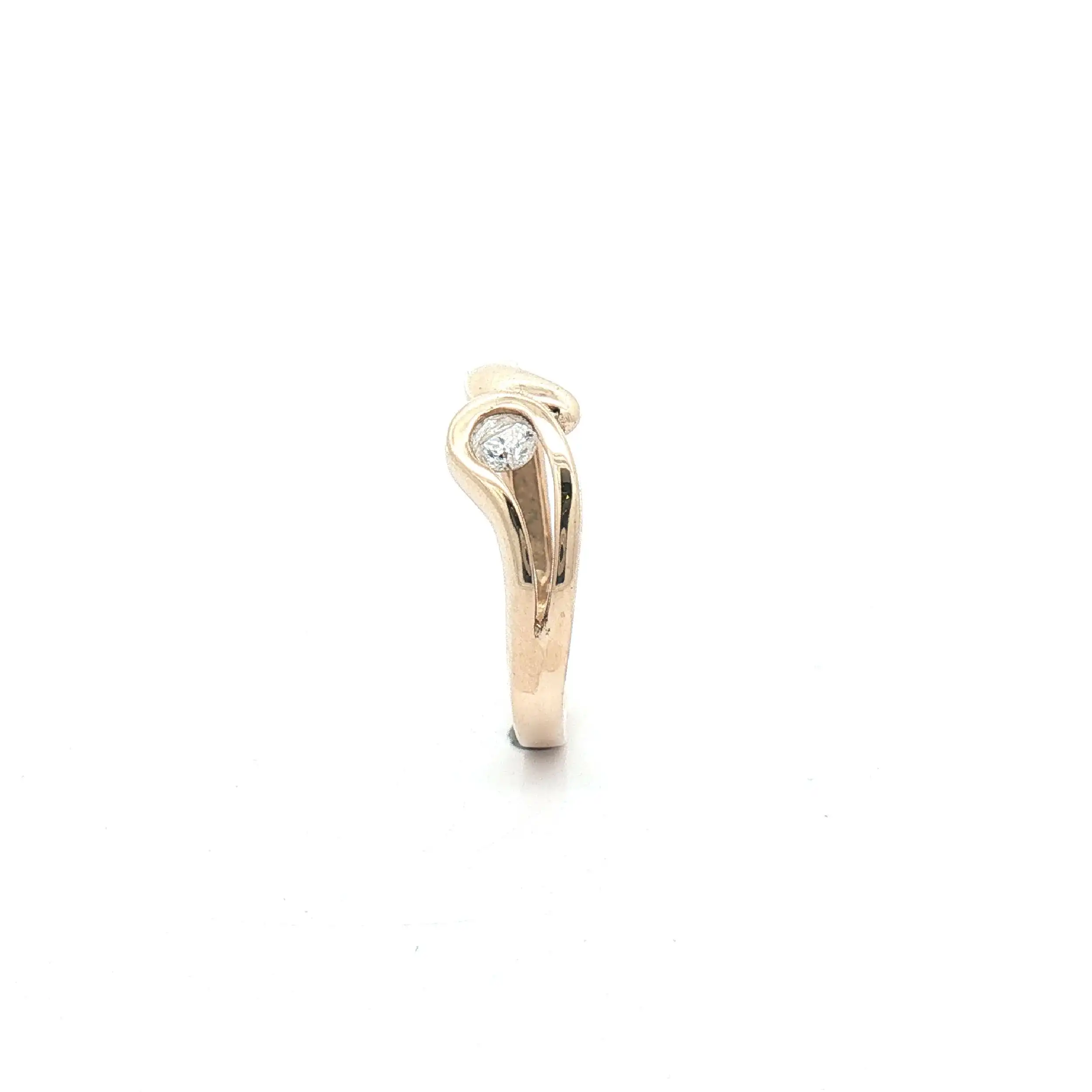 Ring Gelbgold mit Zirkonia