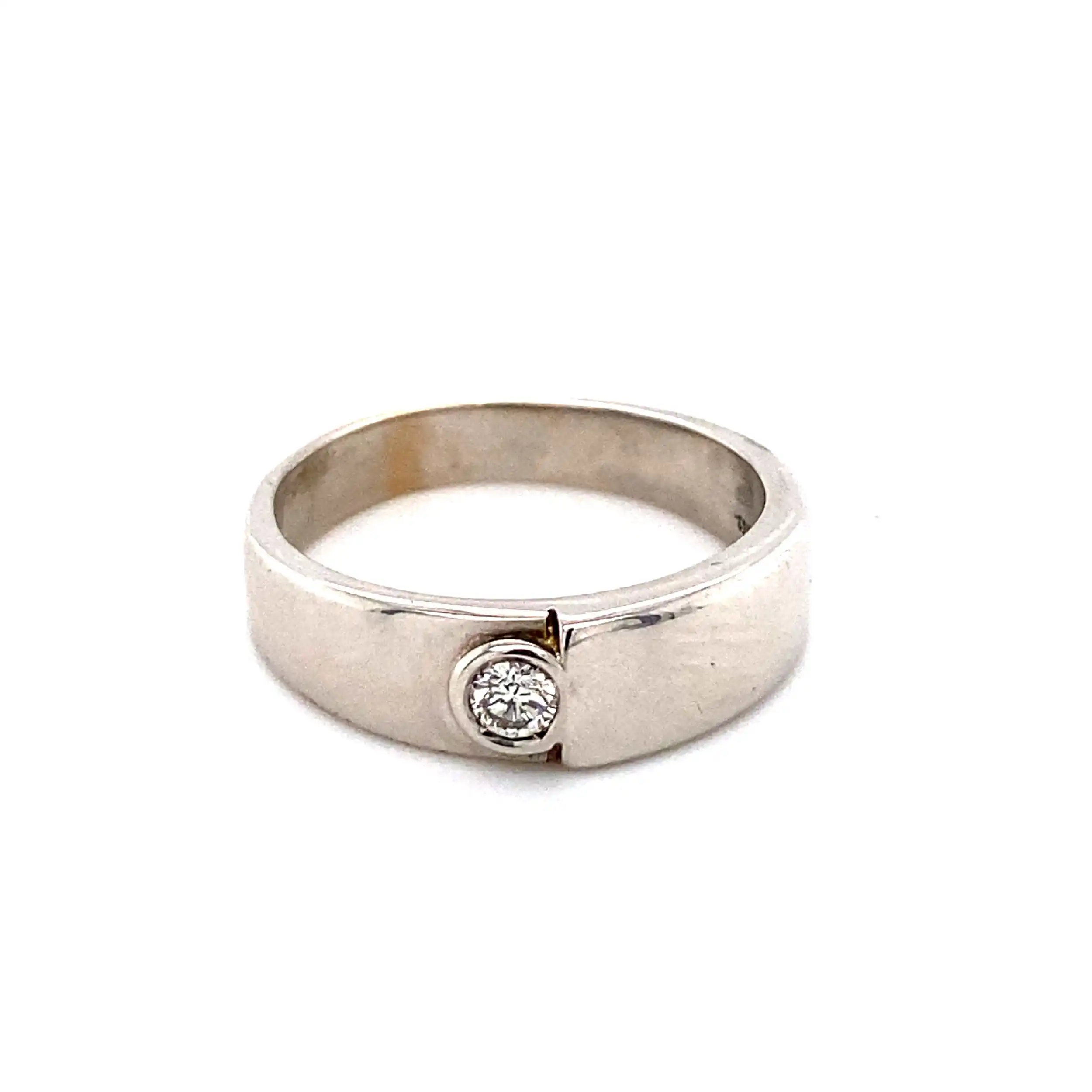 Ring Weißgold mit Brillant
