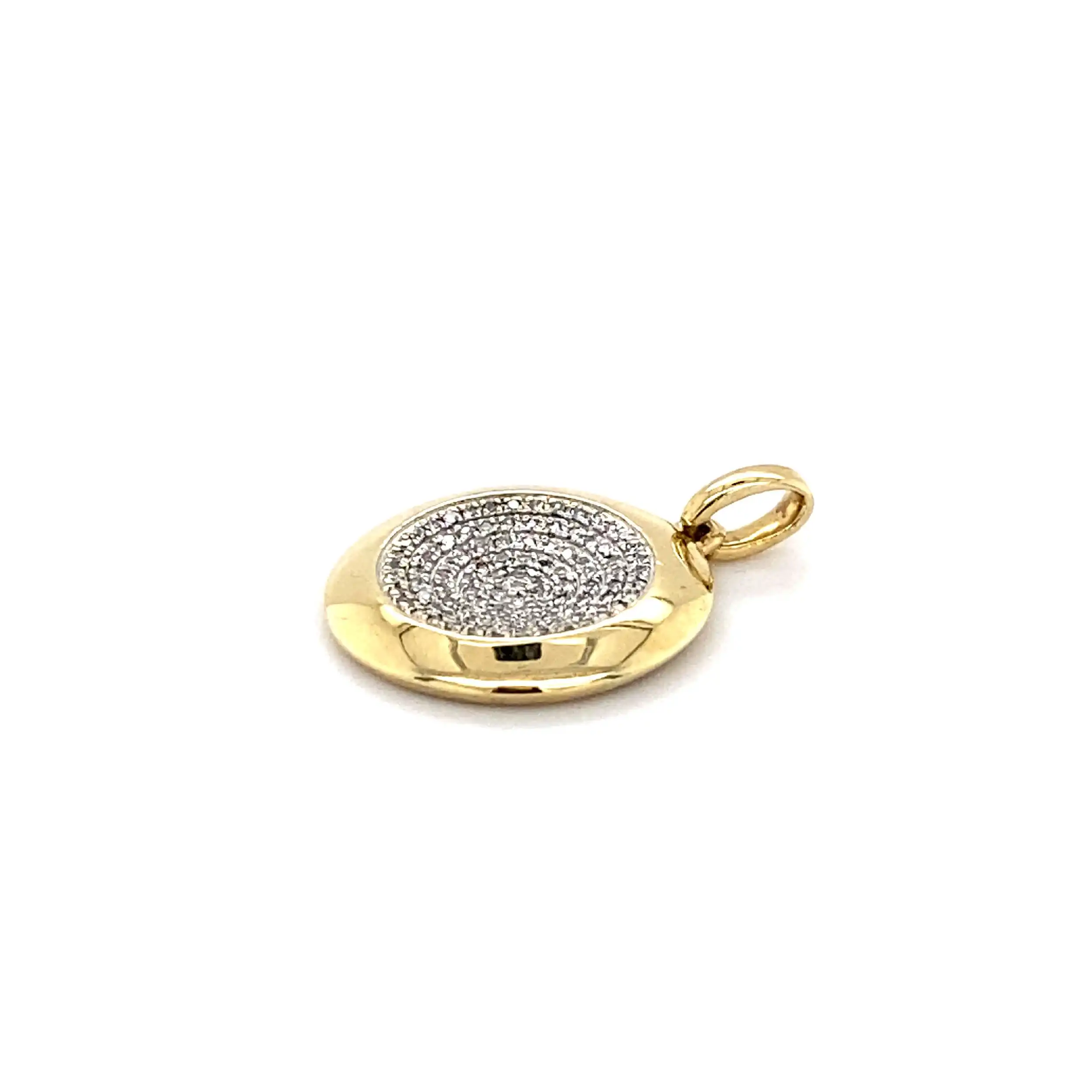 Anhänger Gelbgold mit Diamanten Anhänger Gelbgold mit Diamanten