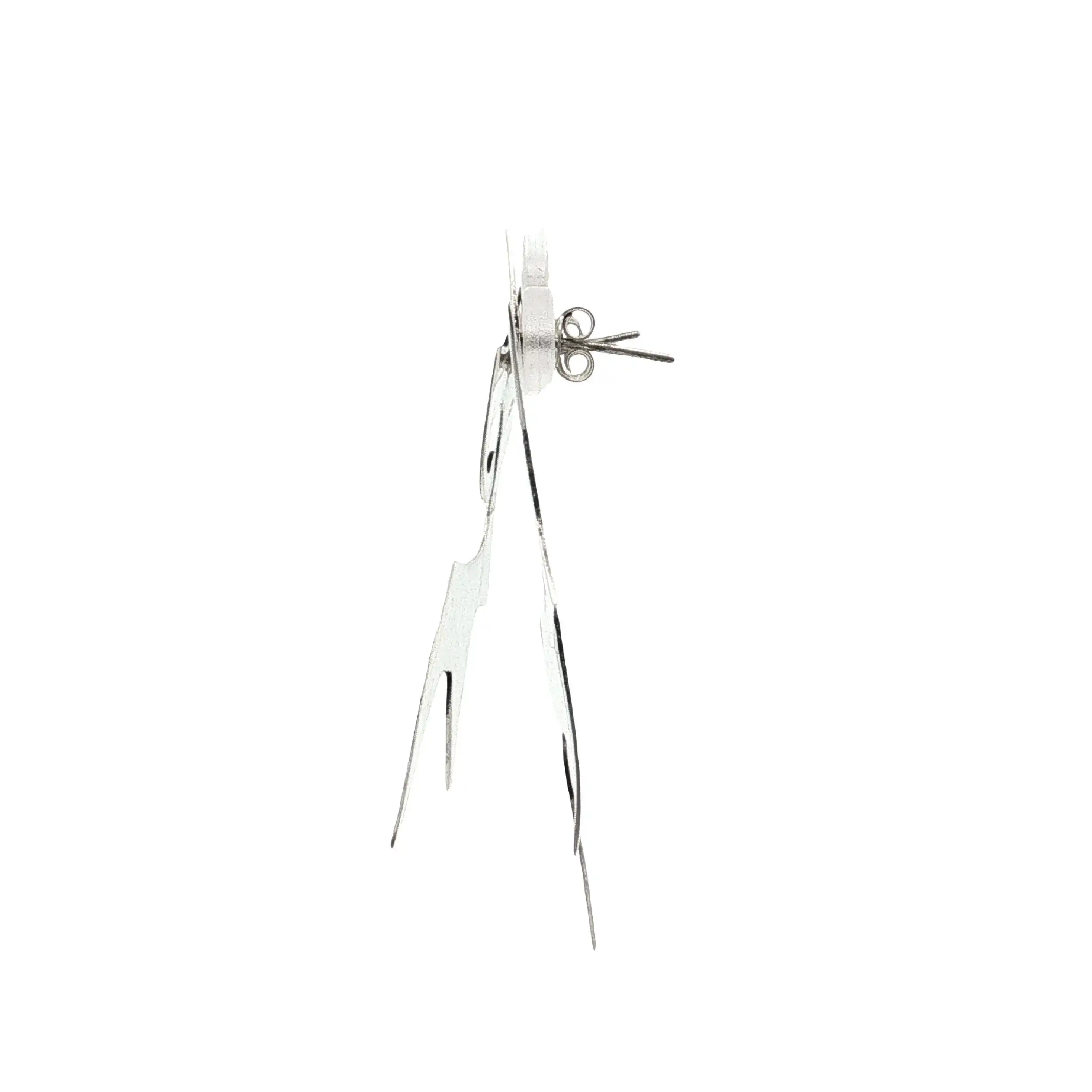 Paar Ohrstecker Silber Spitz