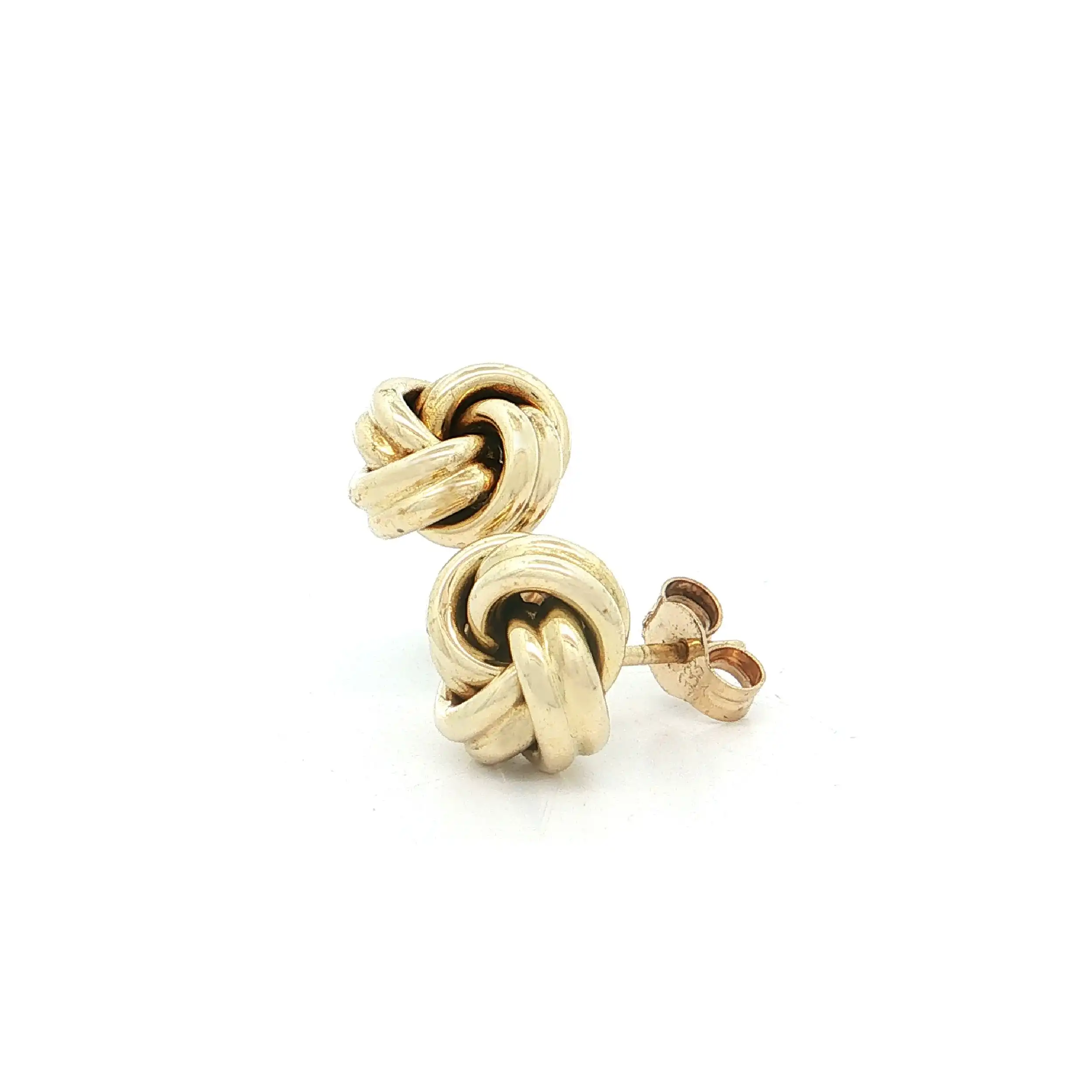 Ohrstecker Gelbgold Knoten Ohrstecker Gelbgold Knoten