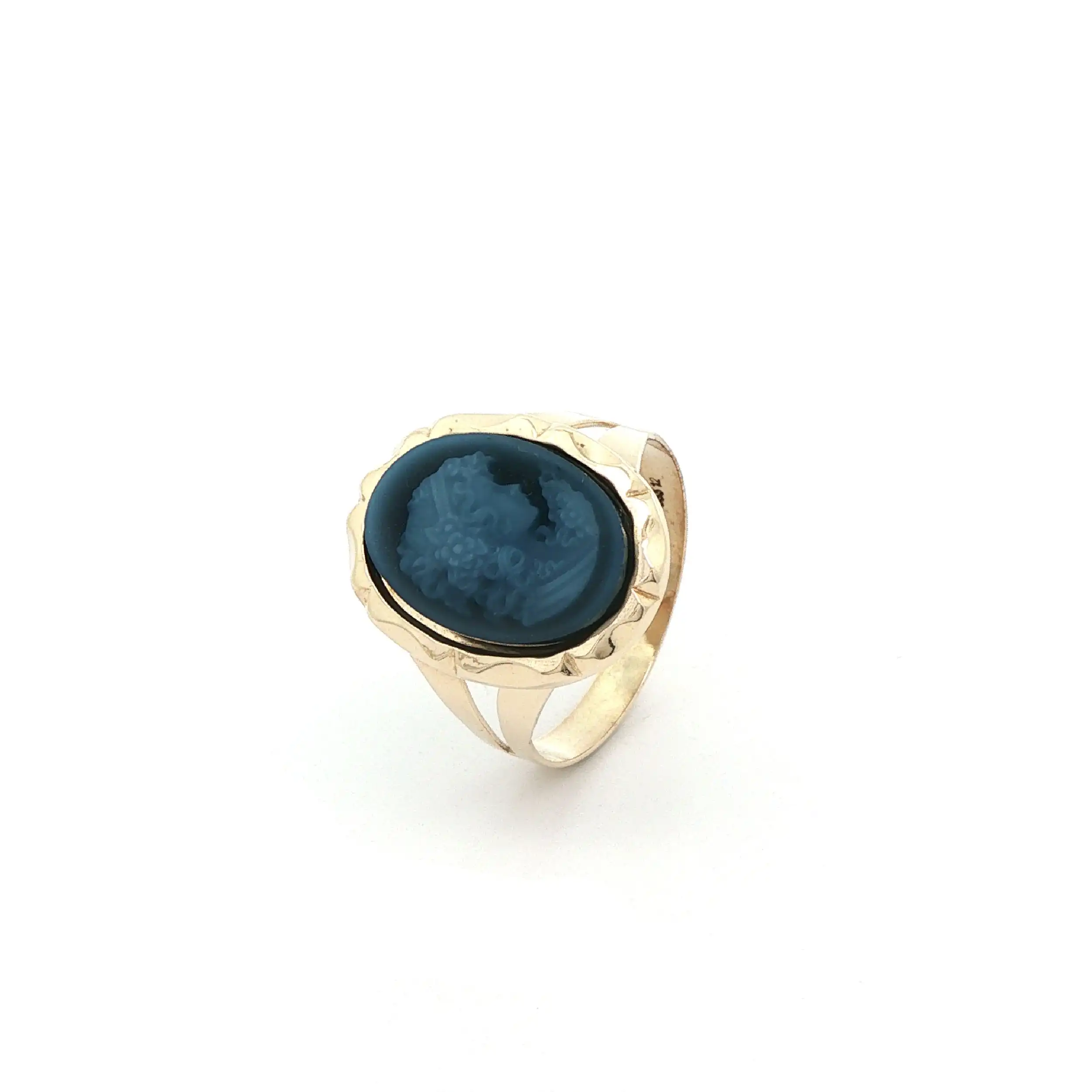 Ring Gelbgold mit Gemme Ring Gelbgold mit Gemme