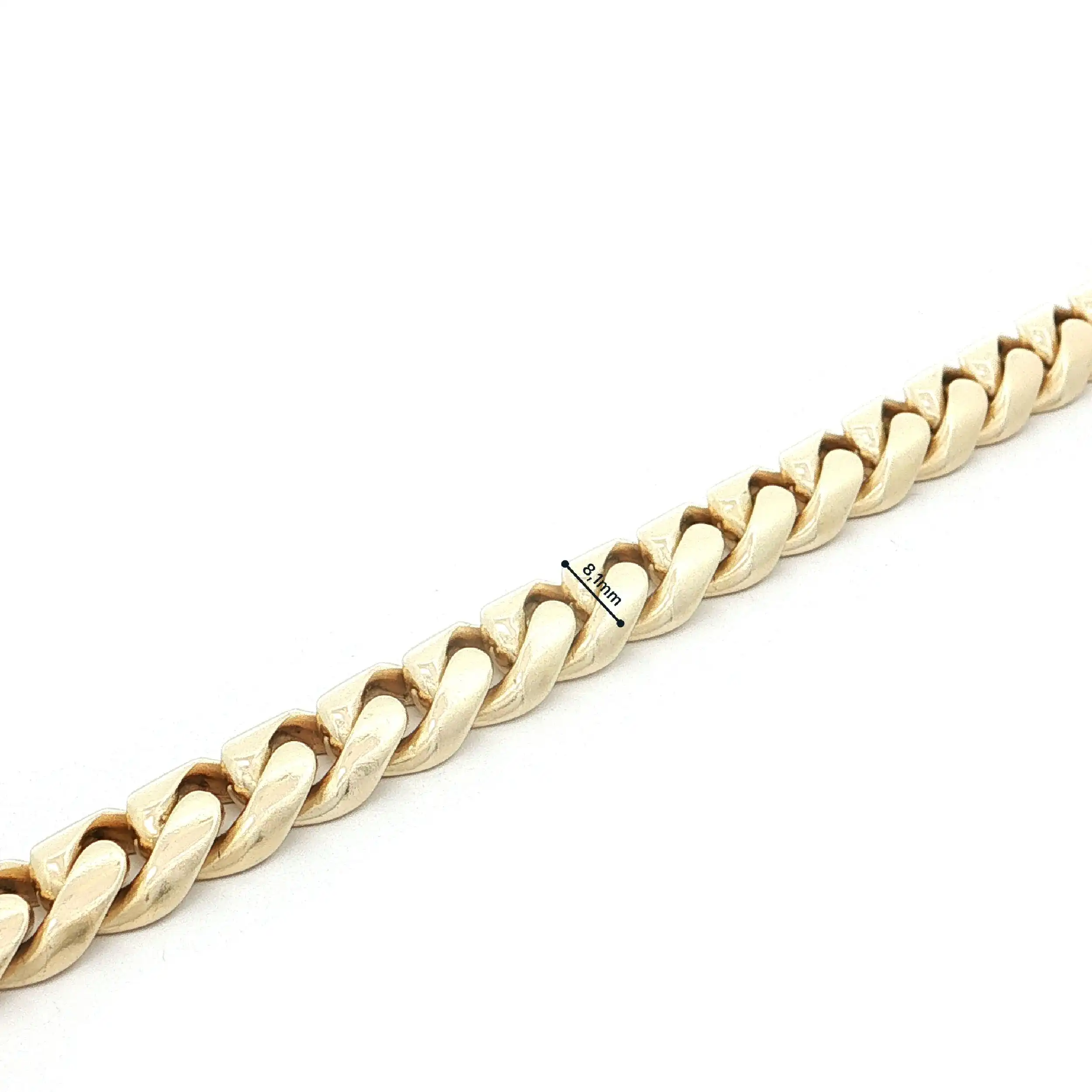 Panzerarmband Gelbgold