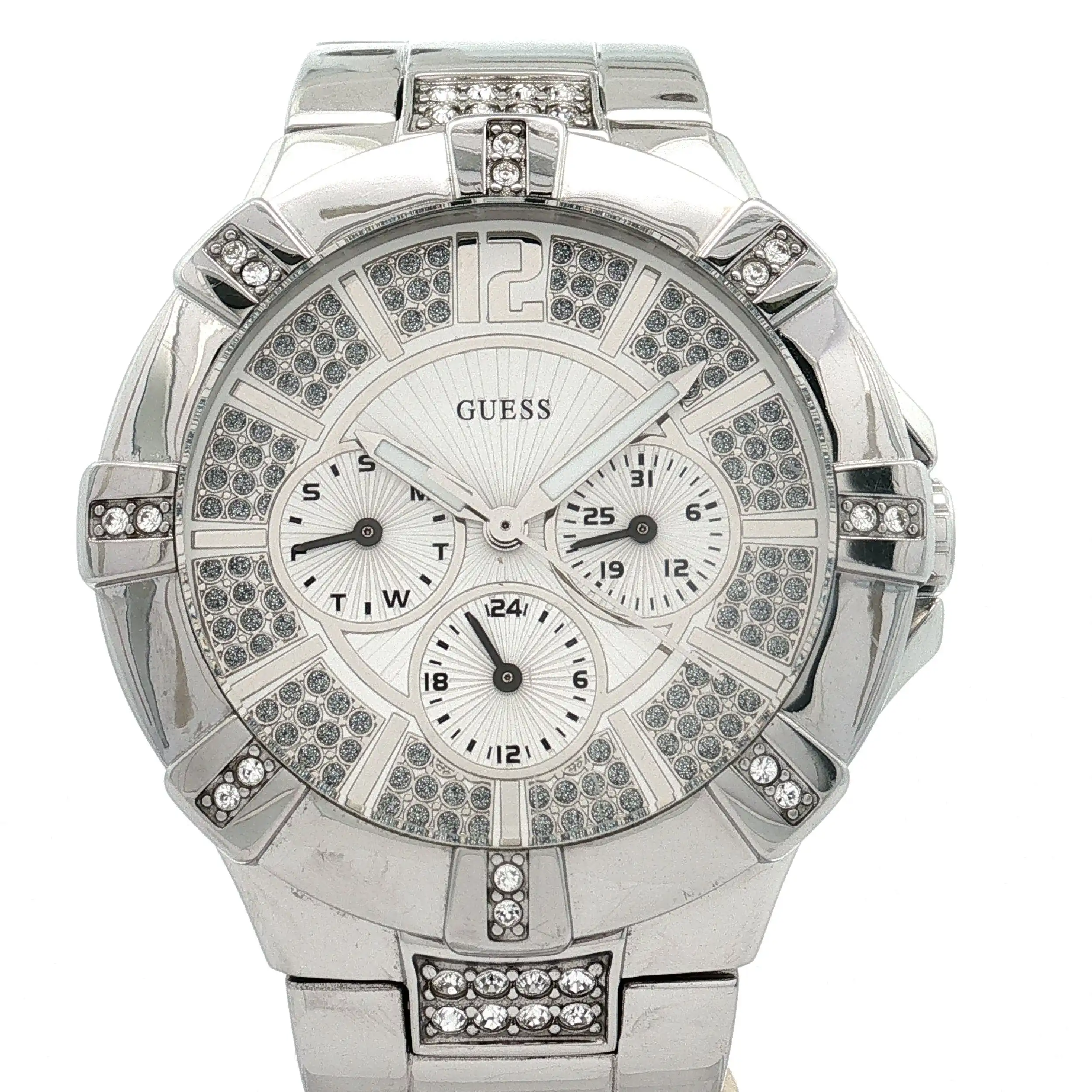 Damenuhr Guess Vista Quarz W12080L1 mit Ersatzgliedern