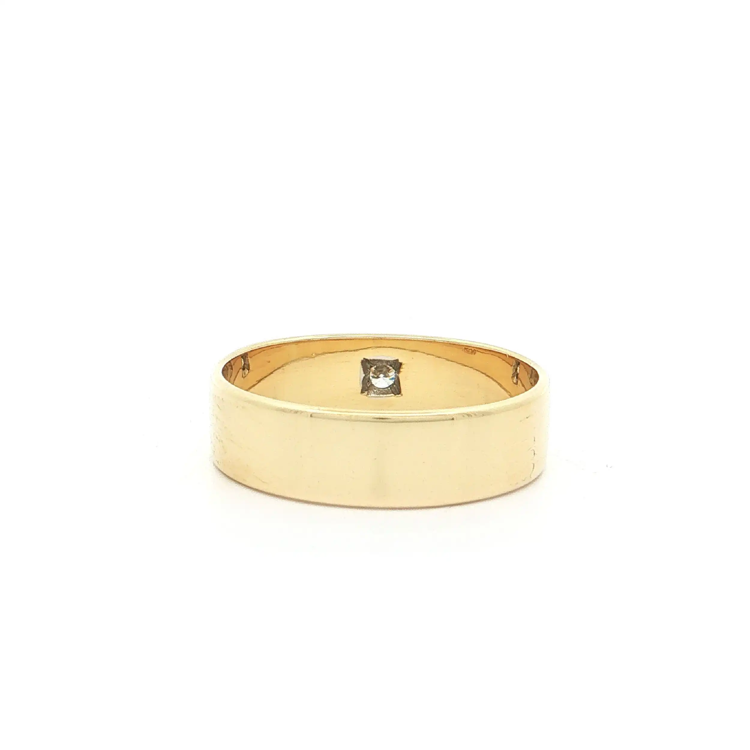 Ring Bicolor mit Brillant Ring Bicolor mit Brillant