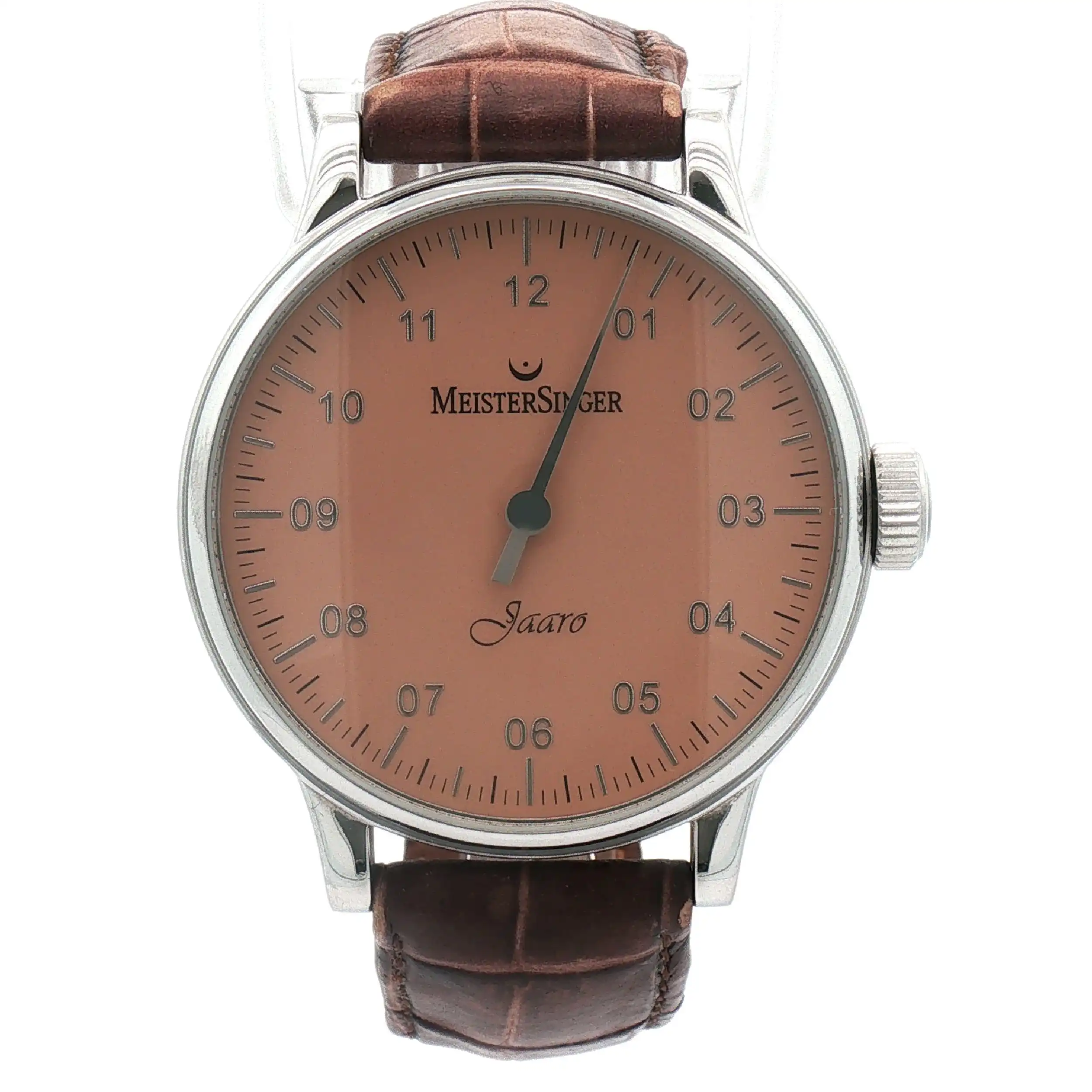 Herrenuhr MeisterSinger Jaaro Scrypto Handaufzug