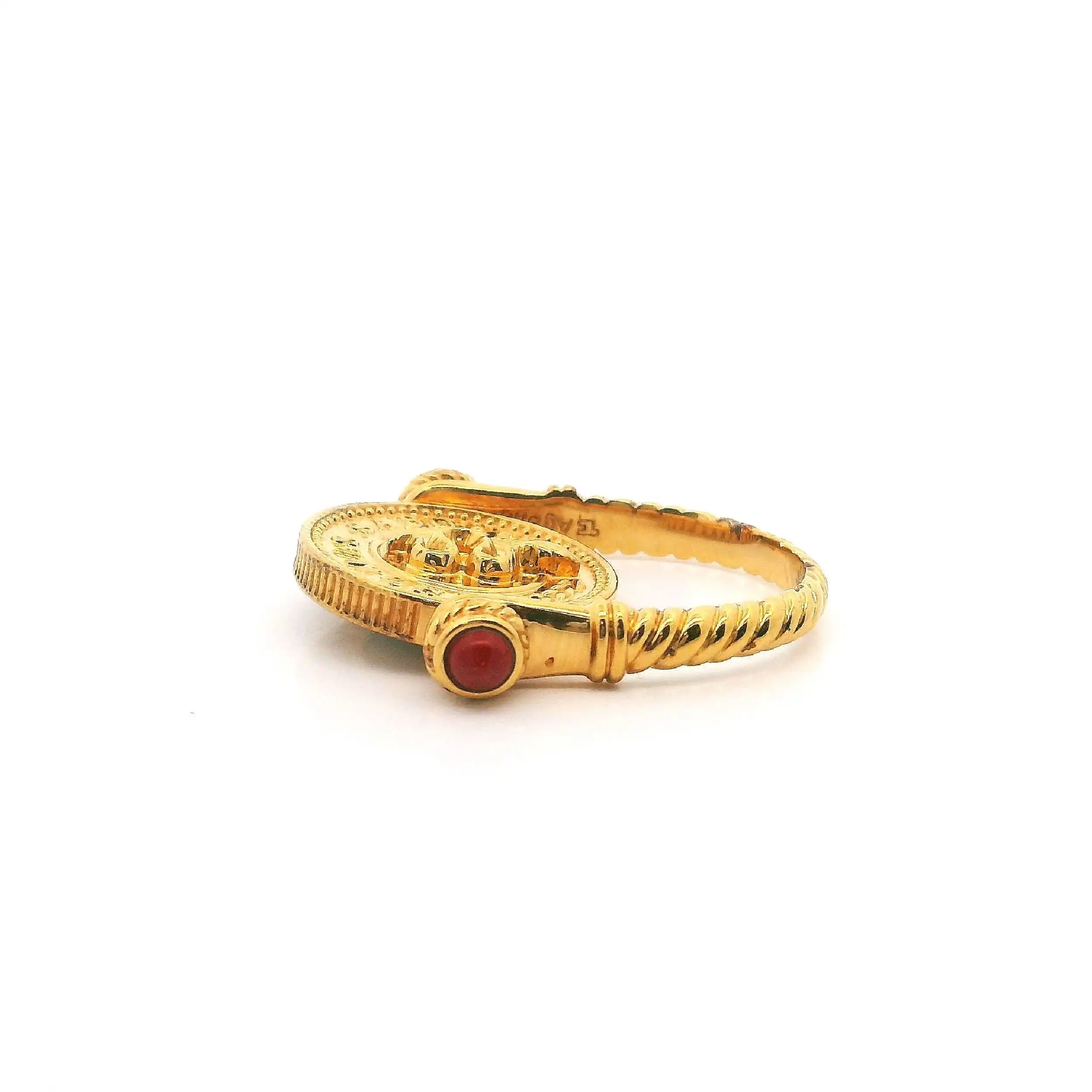 Ring Silber vergoldet Thomas Sabo drehbar Onyx und Zirkonia Ring Silber vergoldet Thomas Sabo drehbar Onyx und Zirkonia