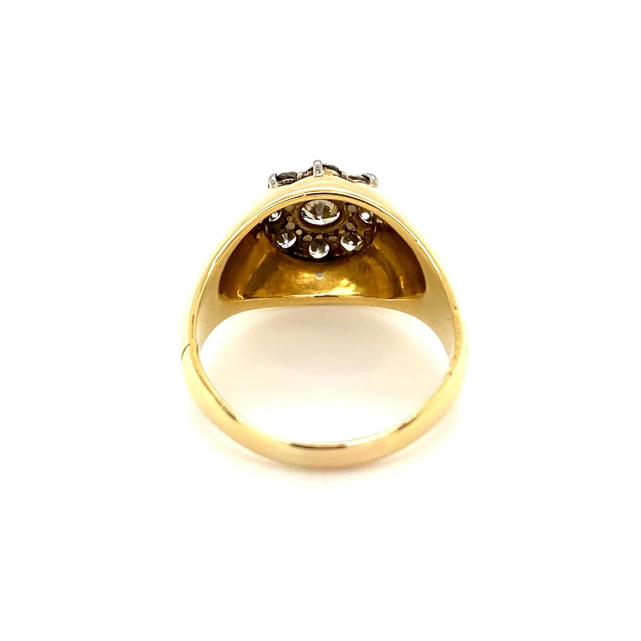 Ring Gelbgold mit Brillanten Ring Gelbgold mit Brillanten