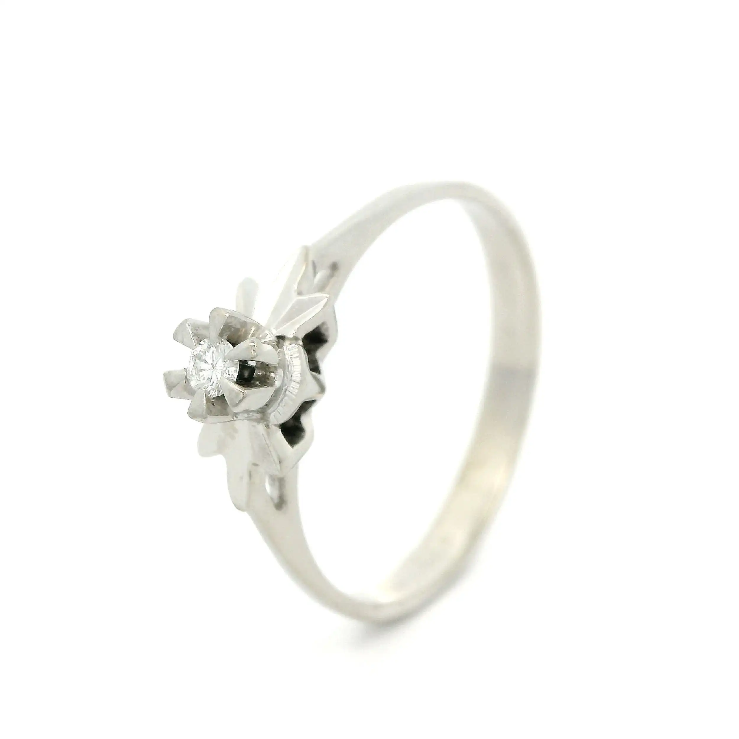 Ring Weißgold mit Brillant
