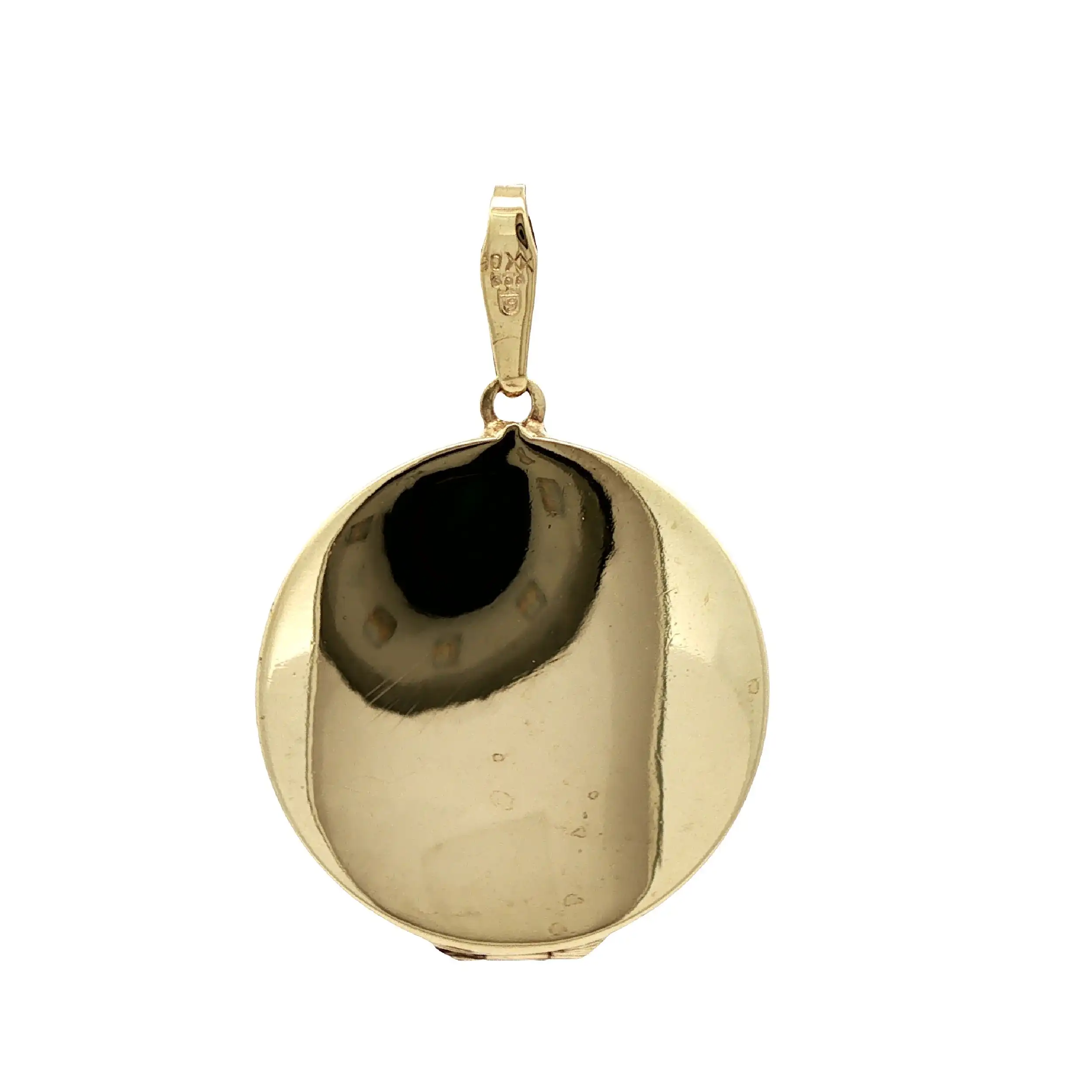 Medaillon Gelbgold ohne Inlay Medaillon Gelbgold ohne Inlay