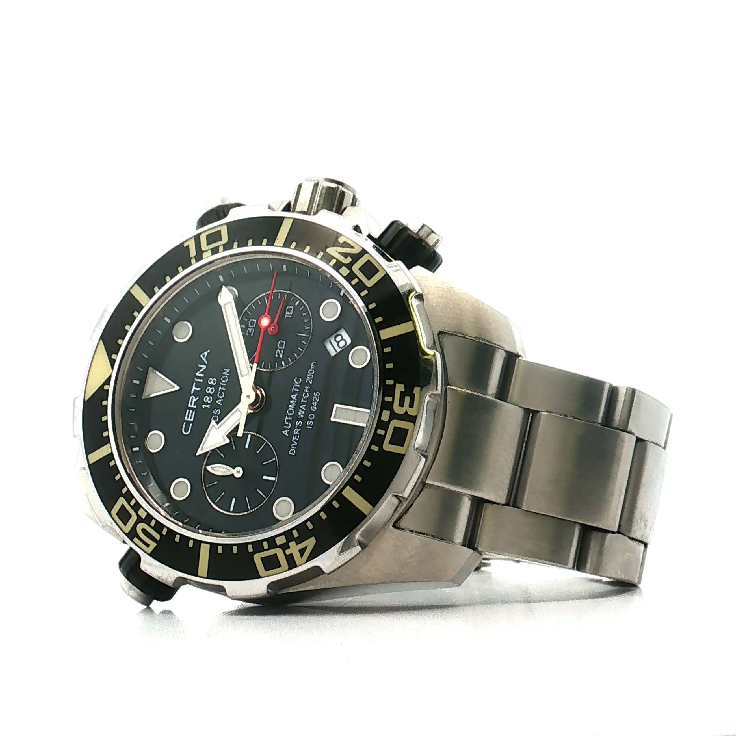 Herrenuhr Certina Taucheruhr 200m Chronograph DS Action