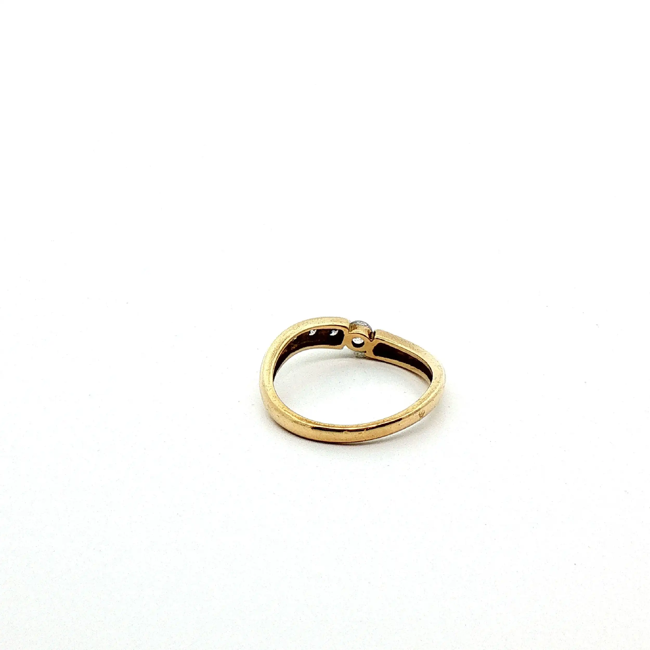 Ring Gelbgold mit Zirkonia