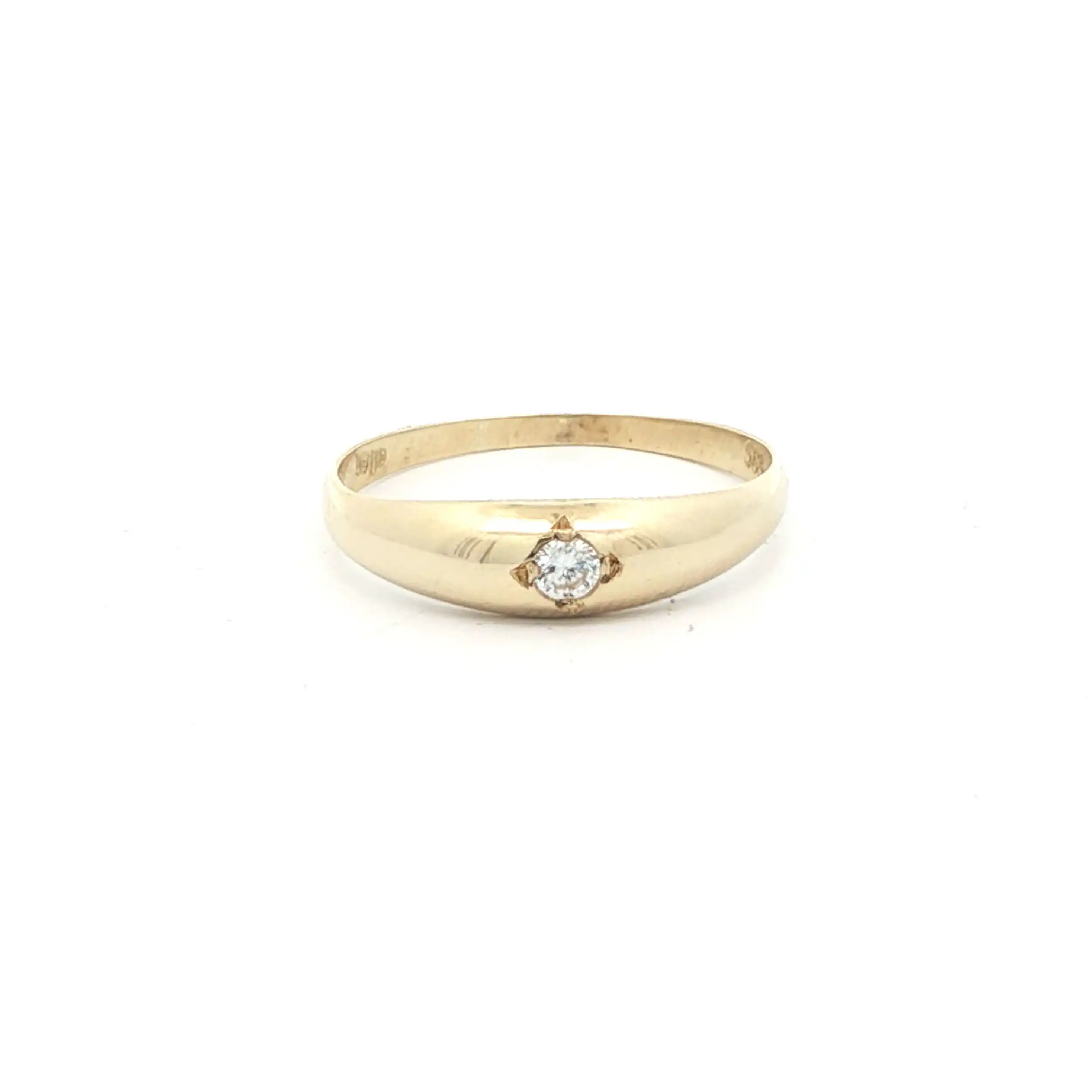 Ring Gelbgold mit Zirkonia