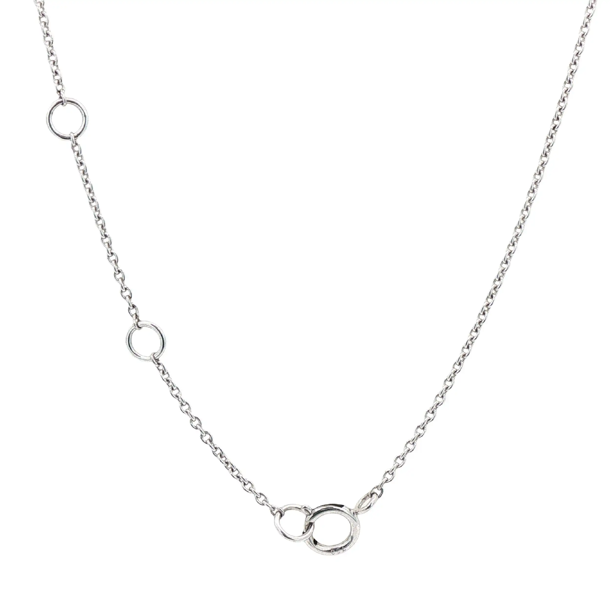 Collier "Kreis" Weißgold mit Brillanten Collier "Kreis" Weißgold mit Brillanten