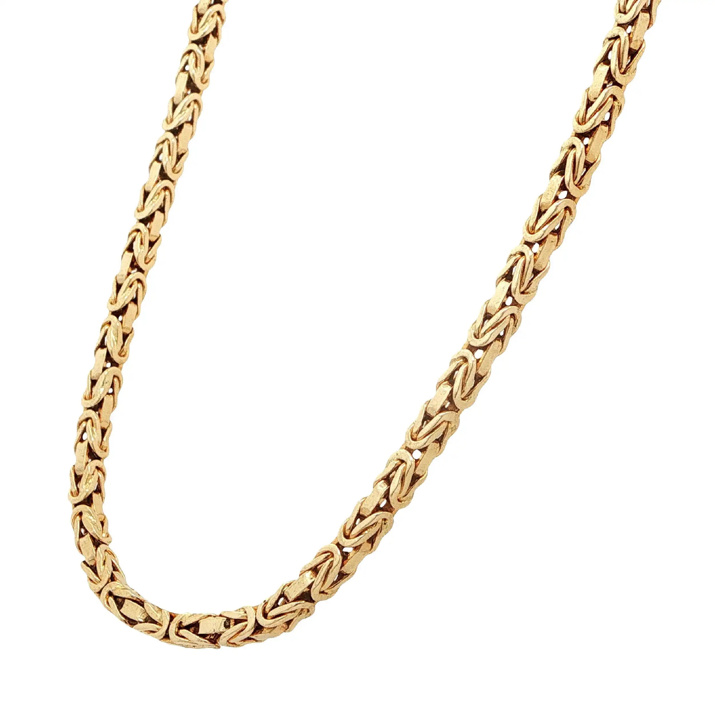Königskette Gelbgold