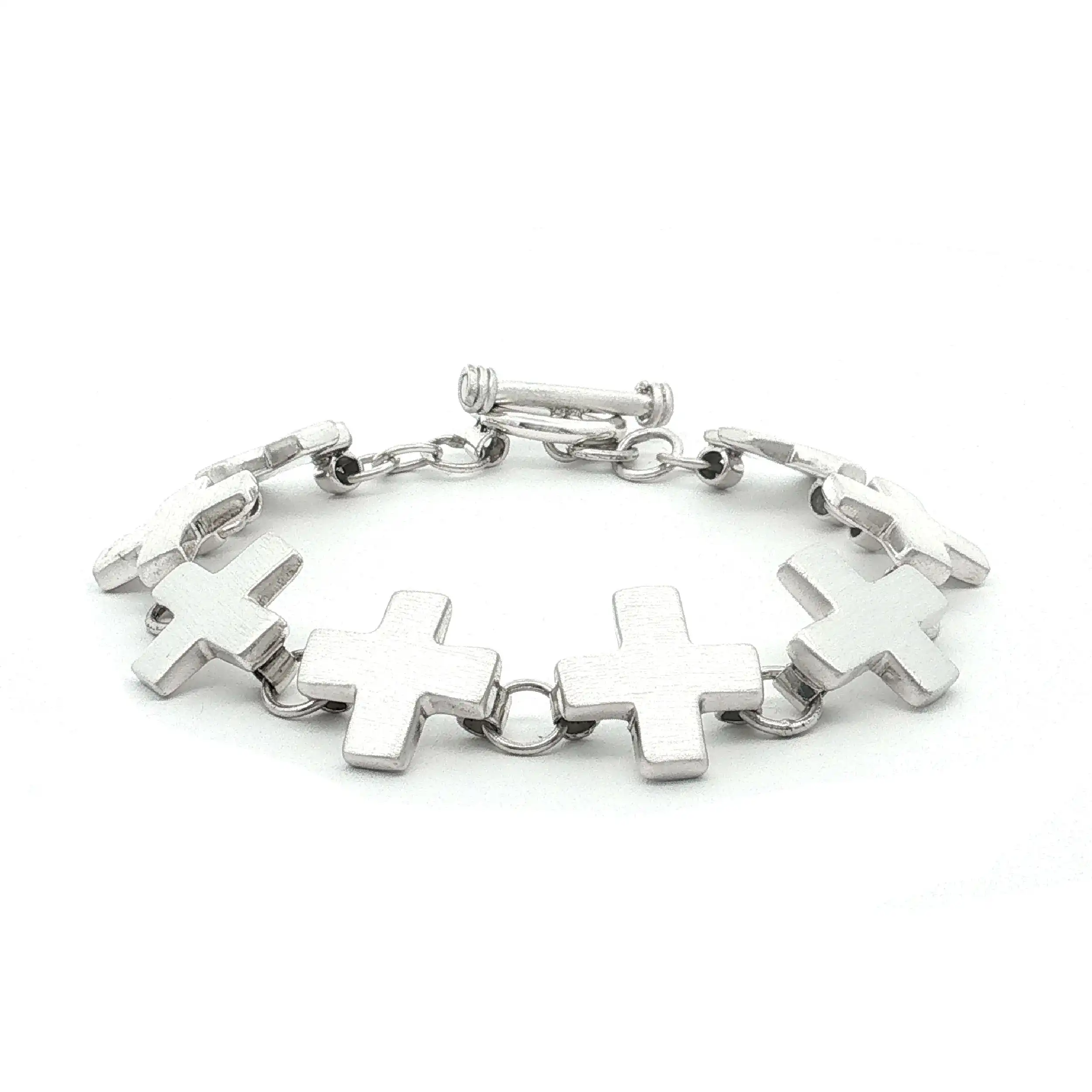 Armband Silber mit Kreuzen