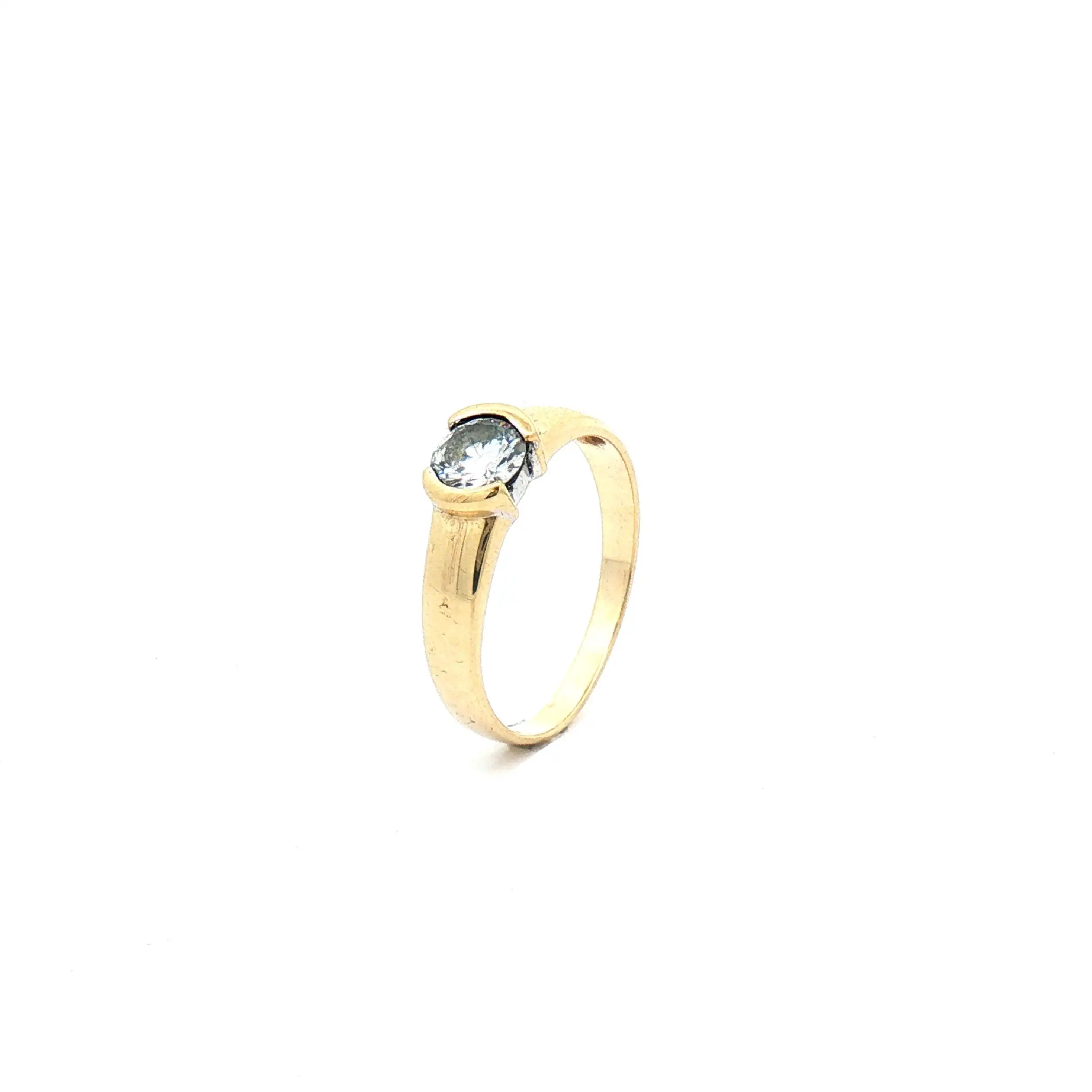 Ring Gelbgold mit Zirkonia Ring Gelbgold mit Zirkonia