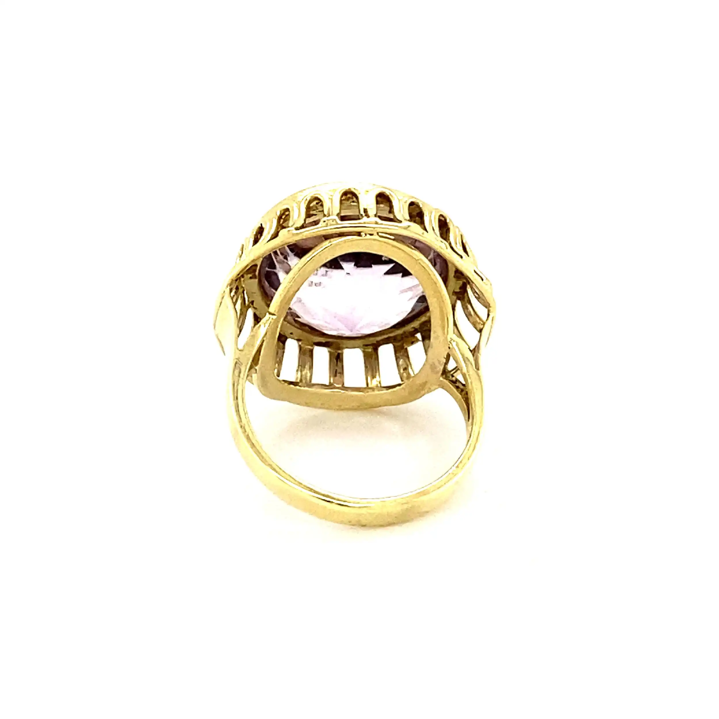 Ring Gelbgold mit Amethyst Ring Gelbgold mit Amethyst