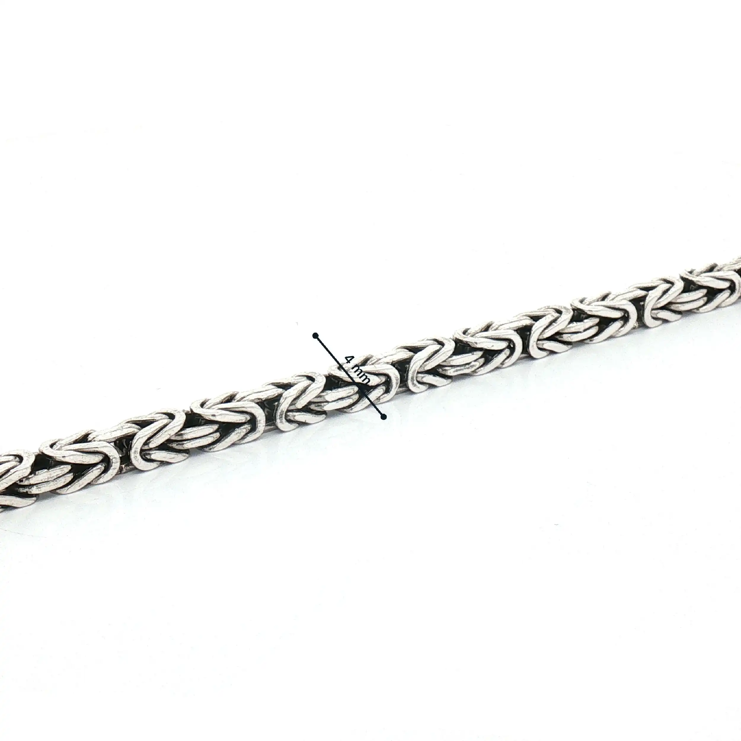 Königsarmband Silber