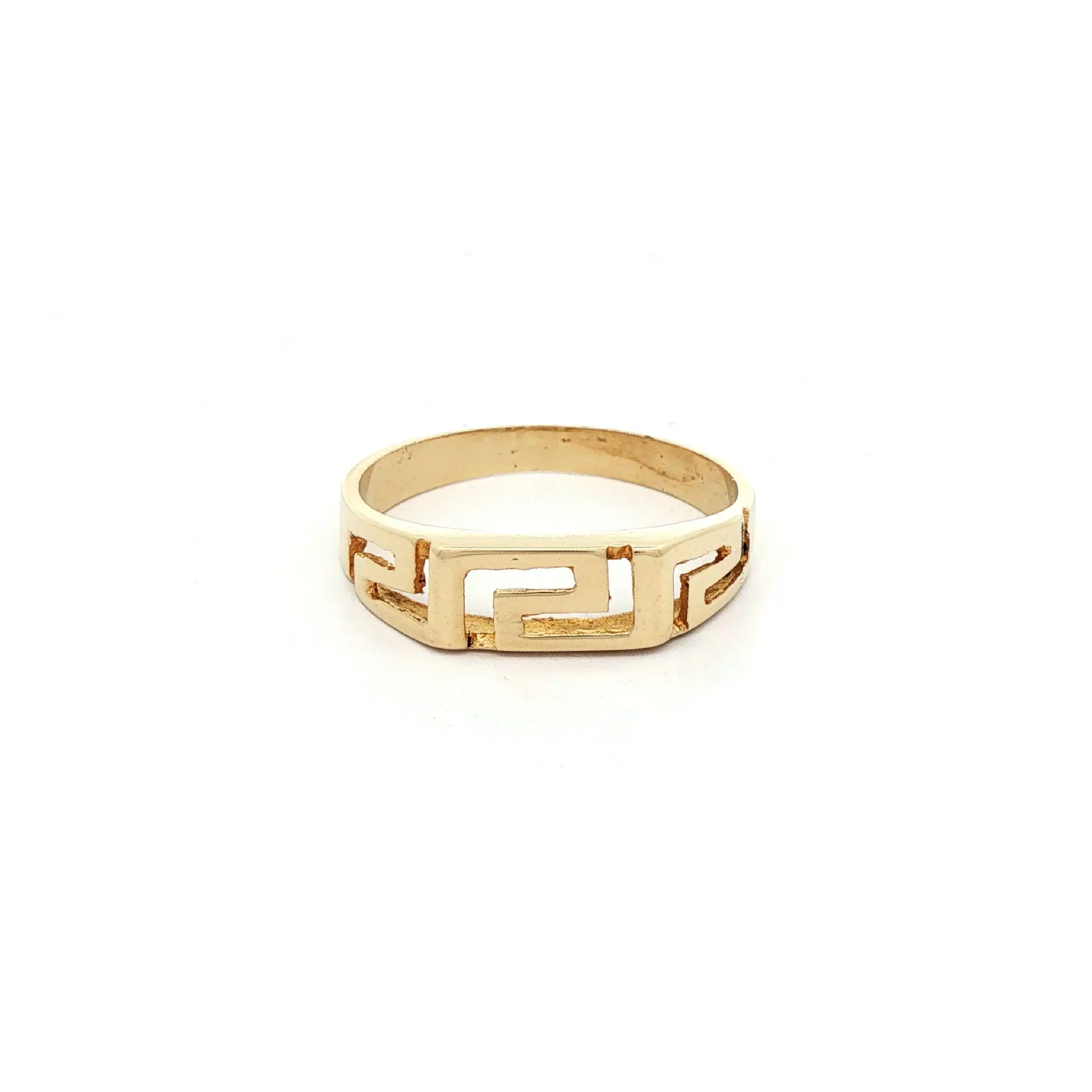 Ring Gelbgold durchbrochenes Muster