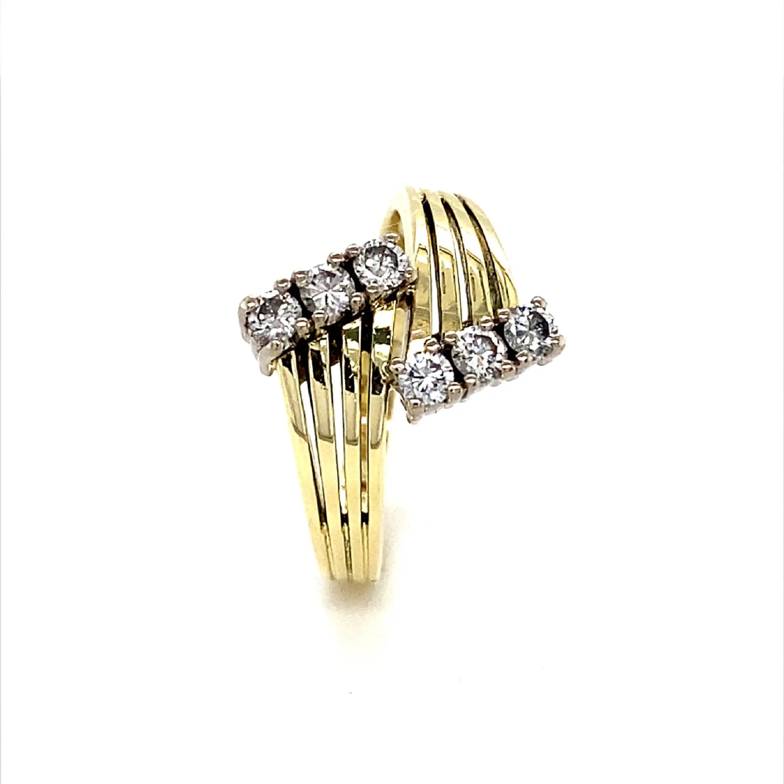 Ring Bicolor mit Brillanten Ring Bicolor mit Brillanten
