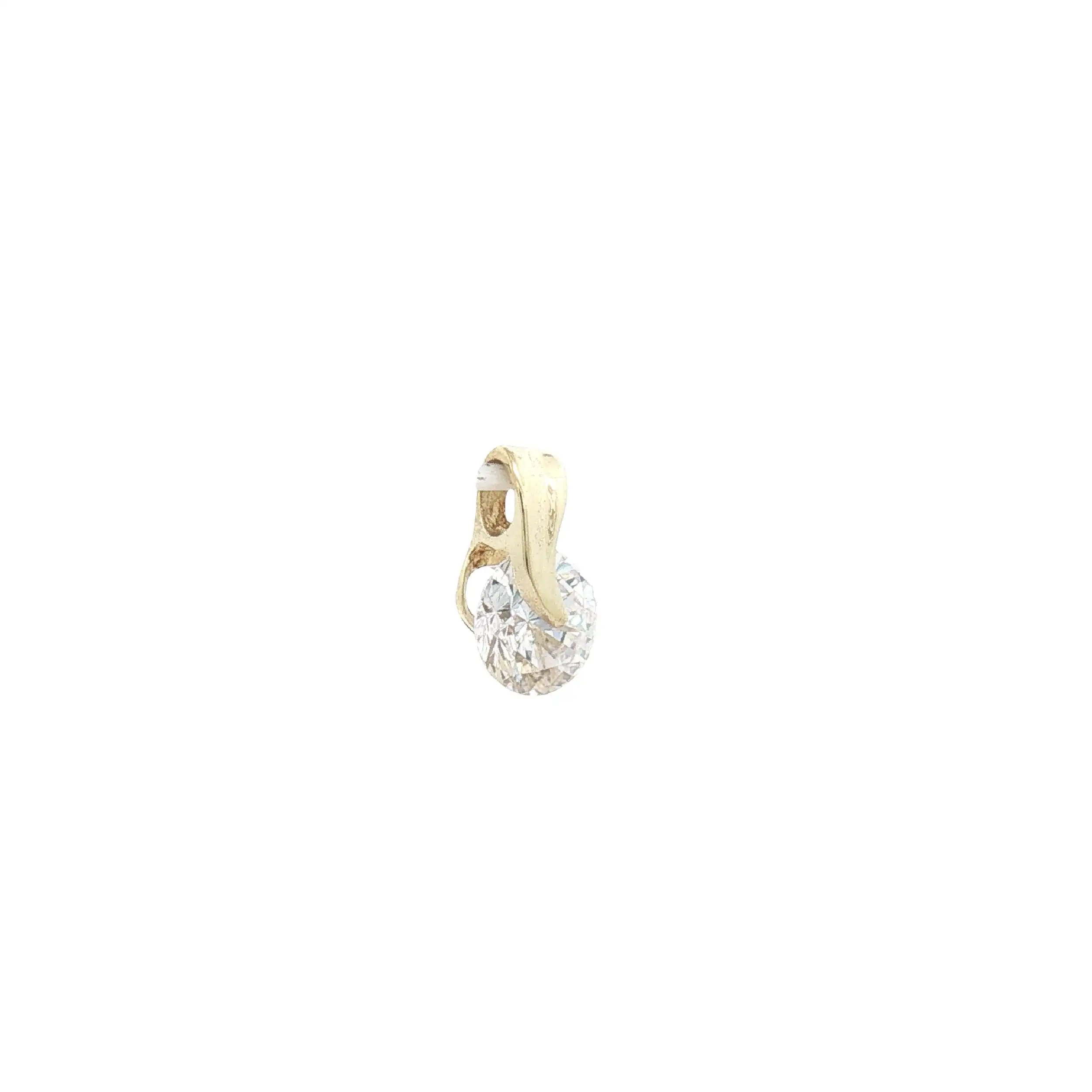 Anhänger Gelbgold mit Zirkonia