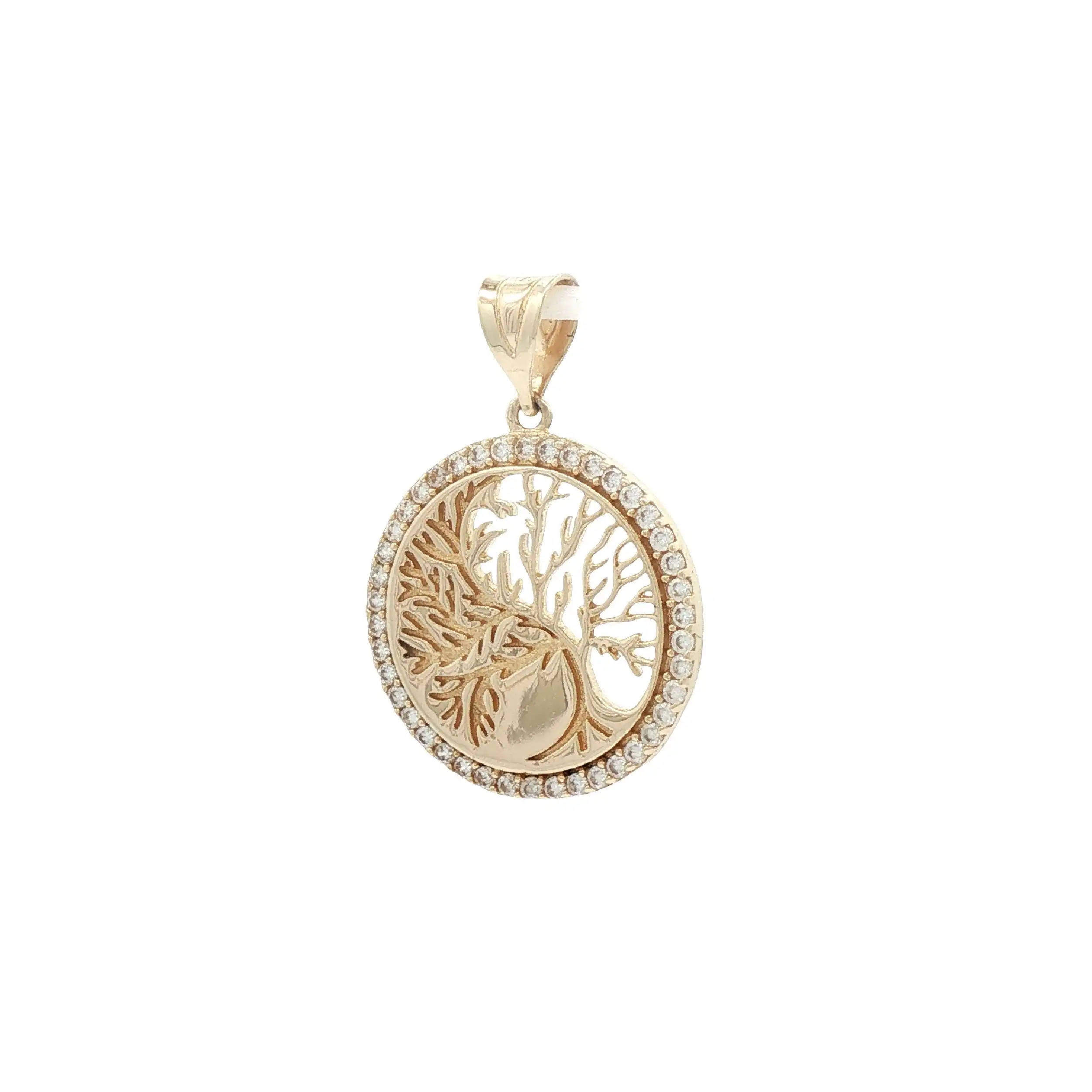 Anhänger Gelbgold mit Zirkonia