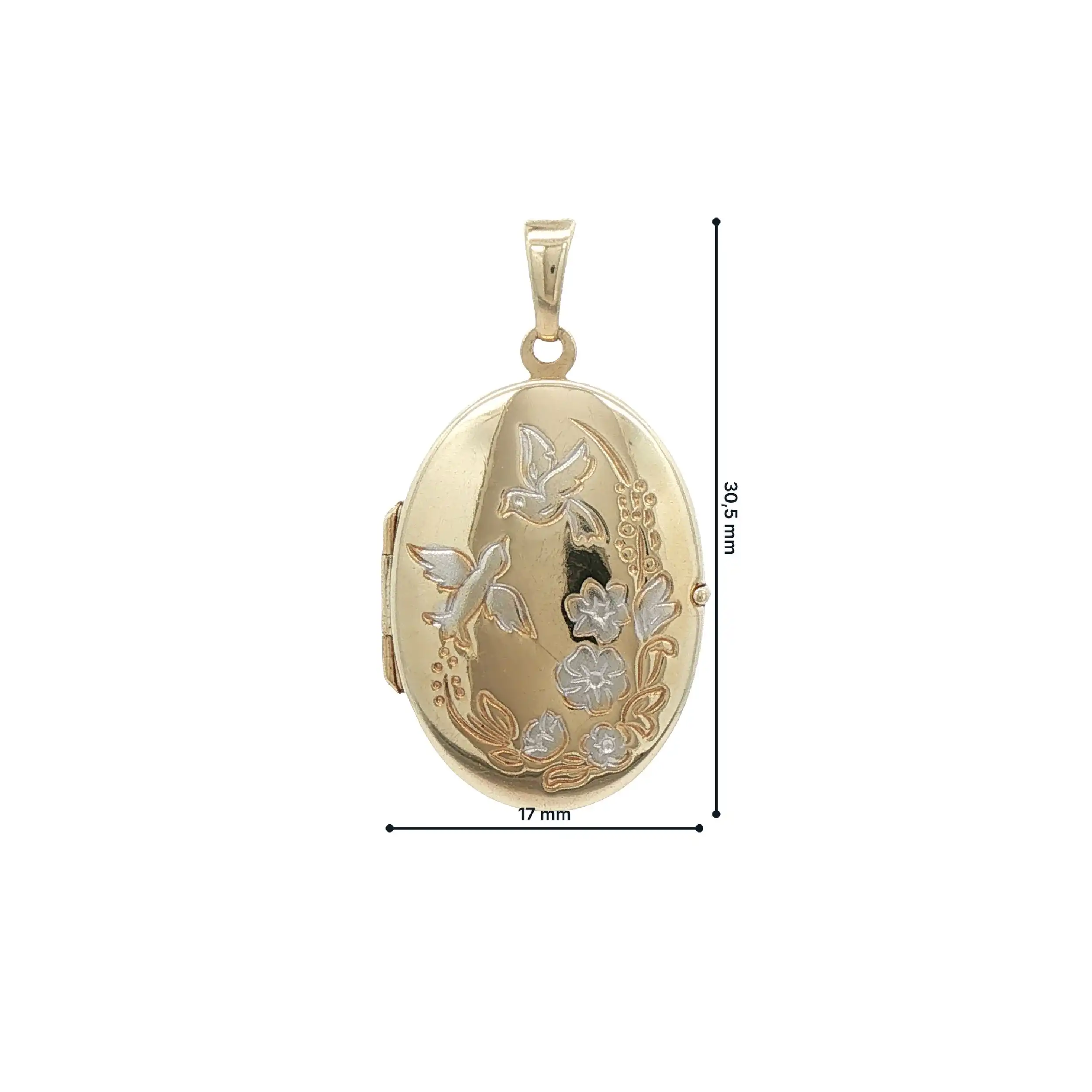 Anhänger Bicolor Medallion Anhänger Bicolor Medallion