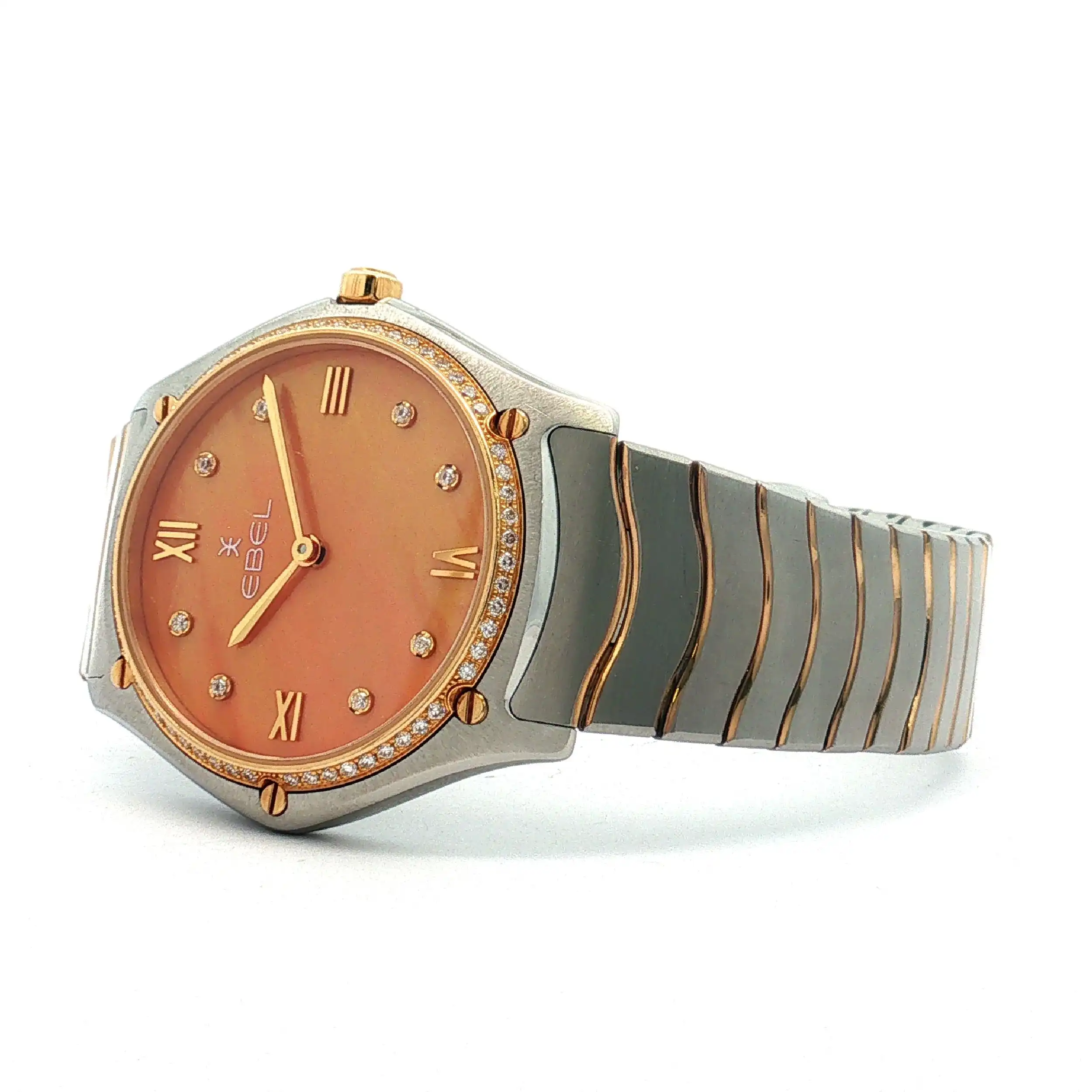 Damenuhr Ebel Sport Classic grande Perlmutt Brillant ZB Damenuhr Ebel Sport Classic grande Perlmutt Brillant ZB