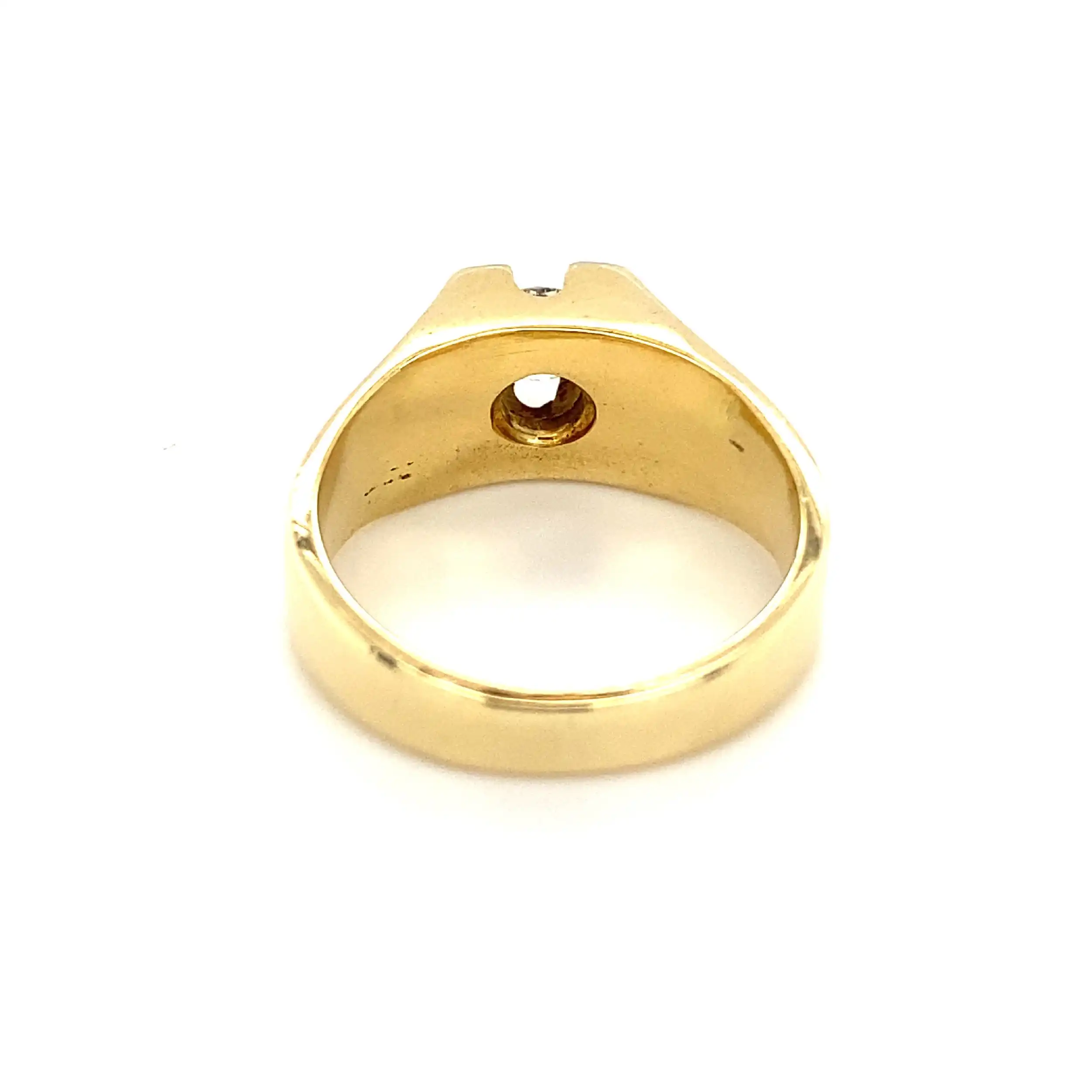 Ring Gelbgold mit Brillant Ring Gelbgold mit Brillant