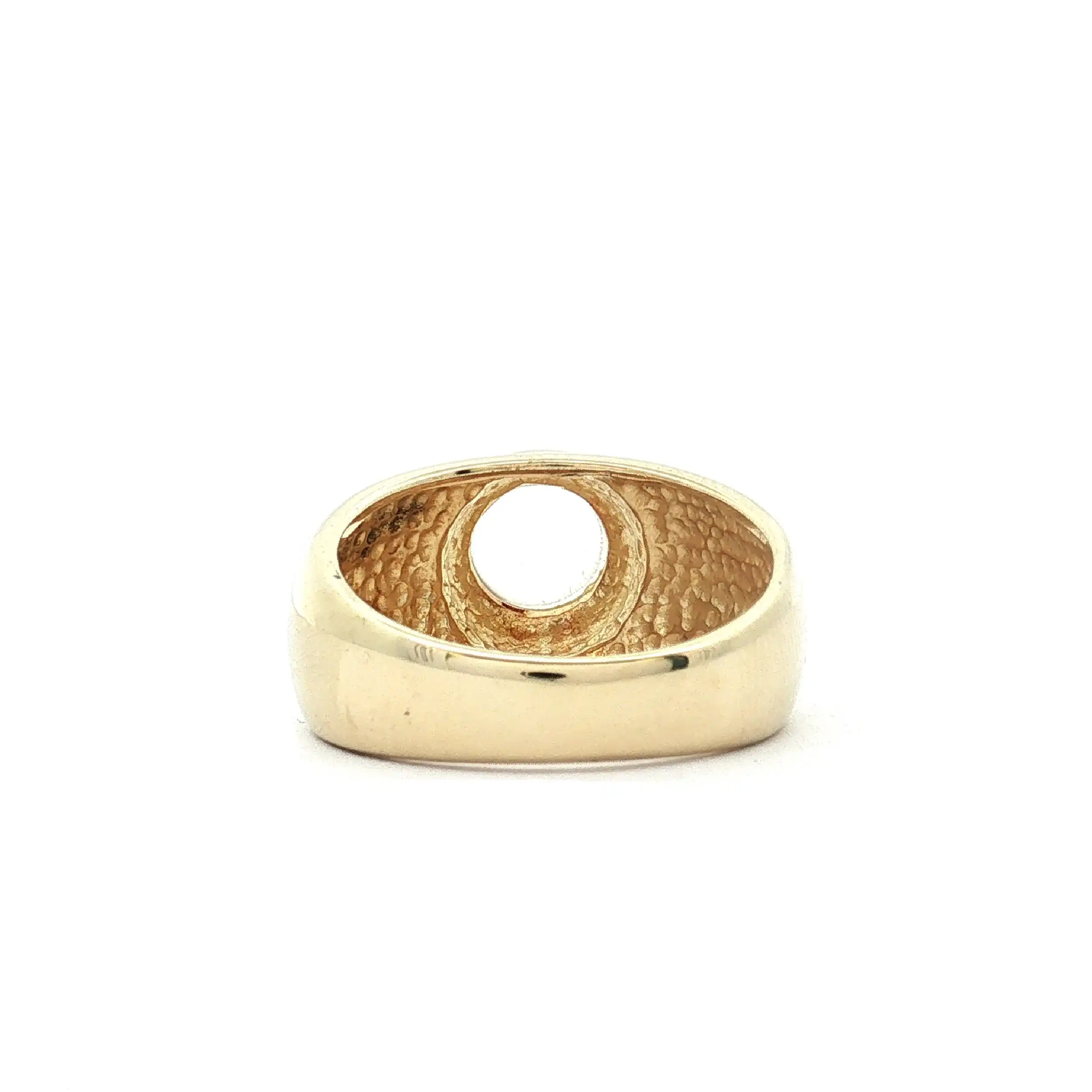 Ring Gelbgold mit Stein