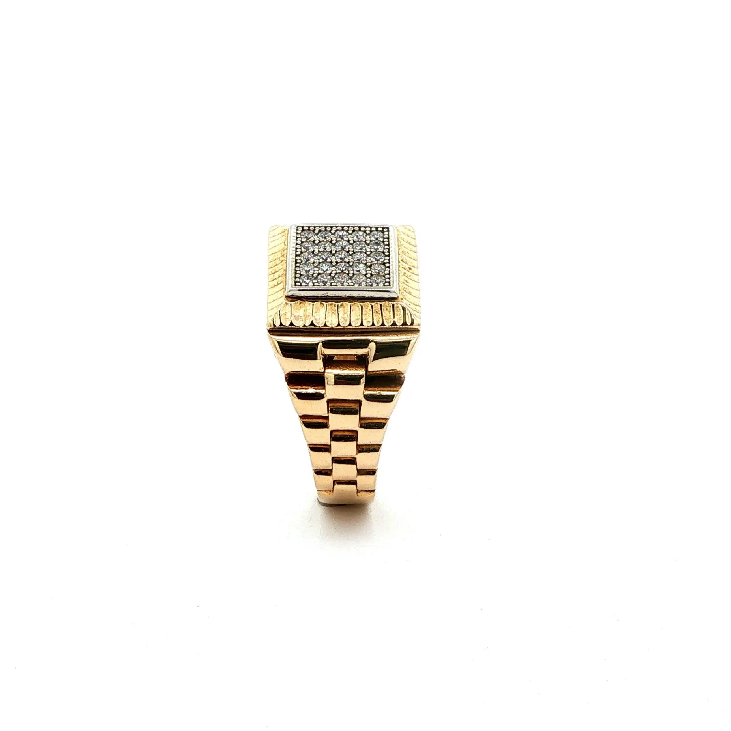 Ring Gelbgold mit Zirkonia