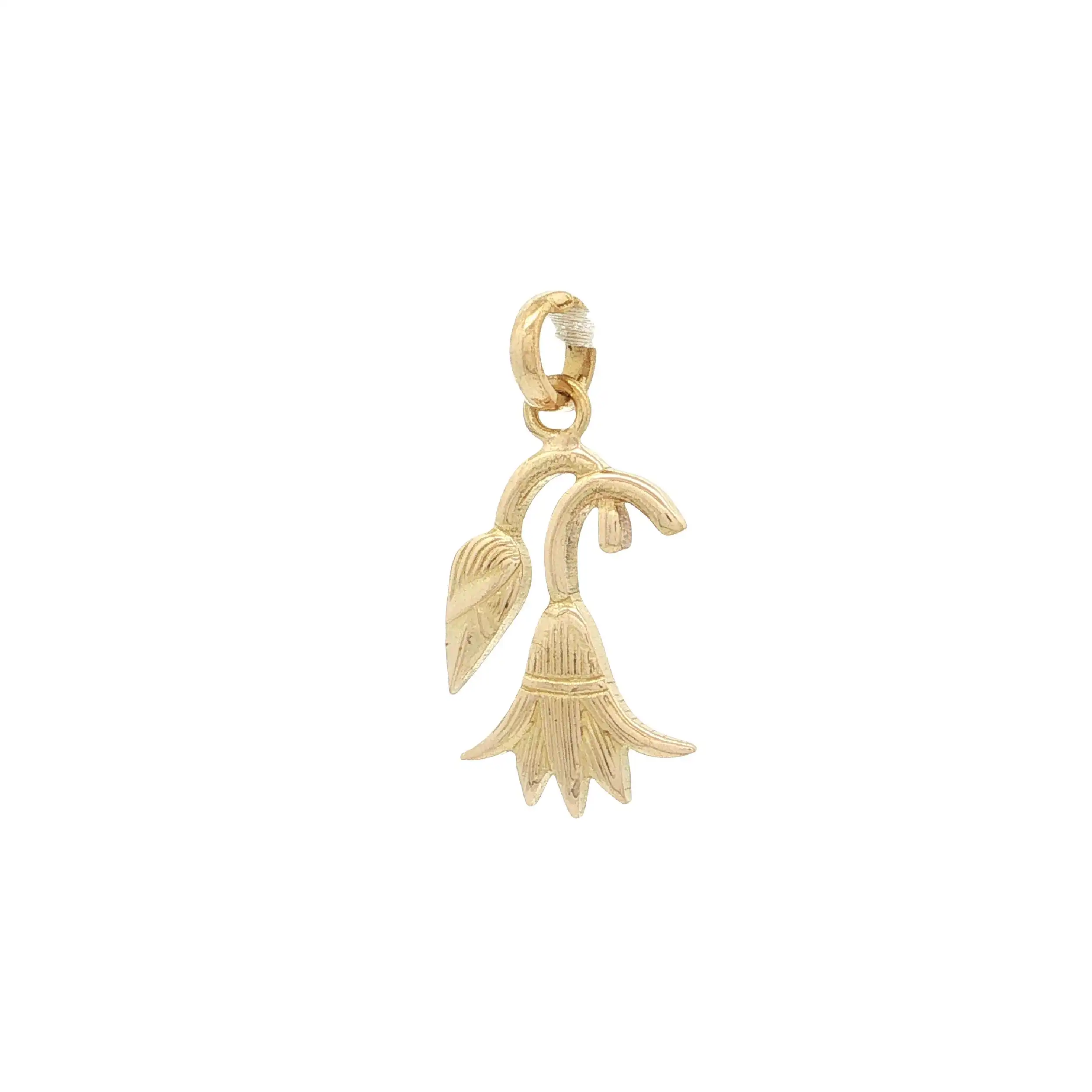 Anhänger Gelbgold "Lotusblume" Anhänger Gelbgold "Lotusblume"