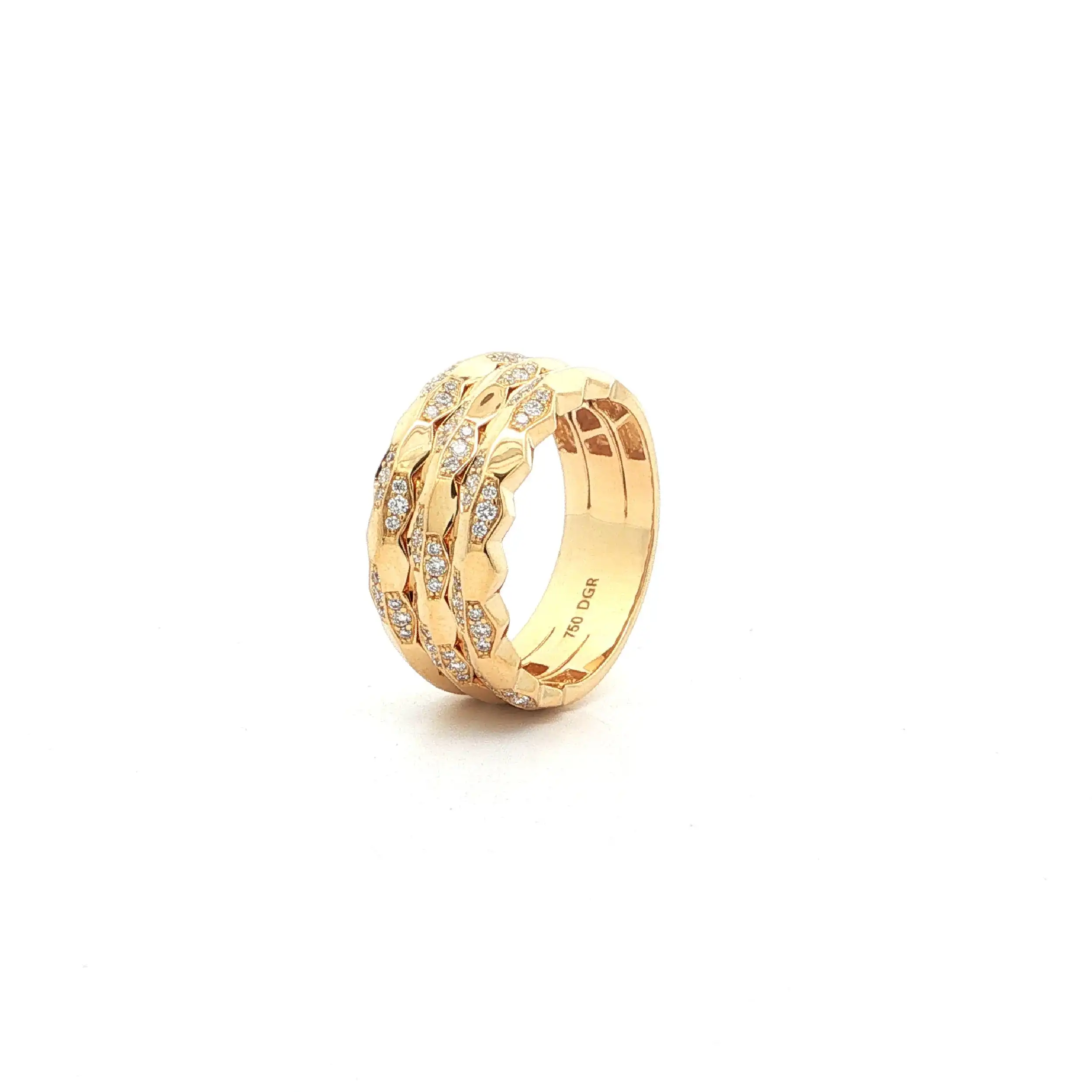 Ring Gelbgold mit Brillanten 0,30ct. TW/SI